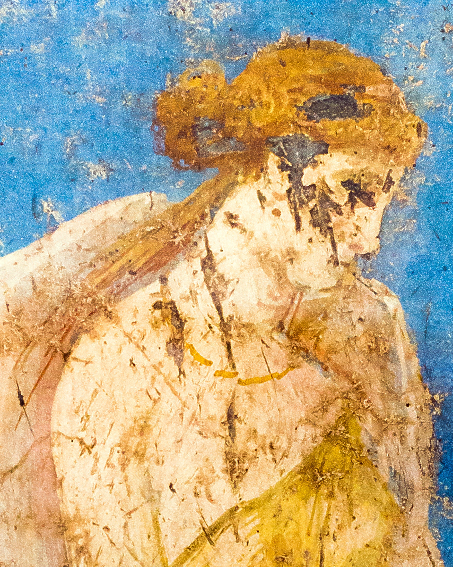 Fresque murale d'Artemis – Art antique - Affiche