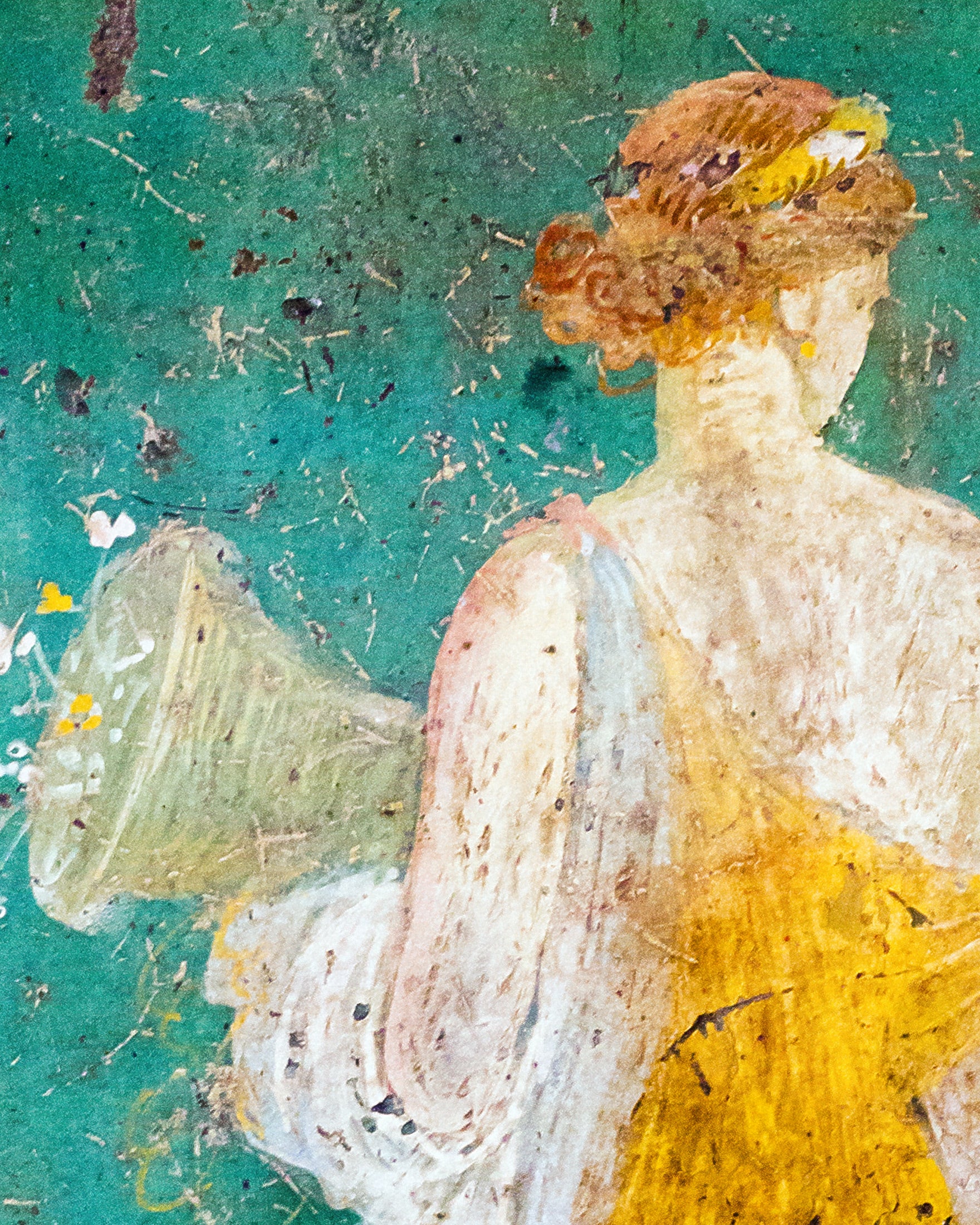 Affresco Flora – Stabiae - Pittura Romana Antica Poster