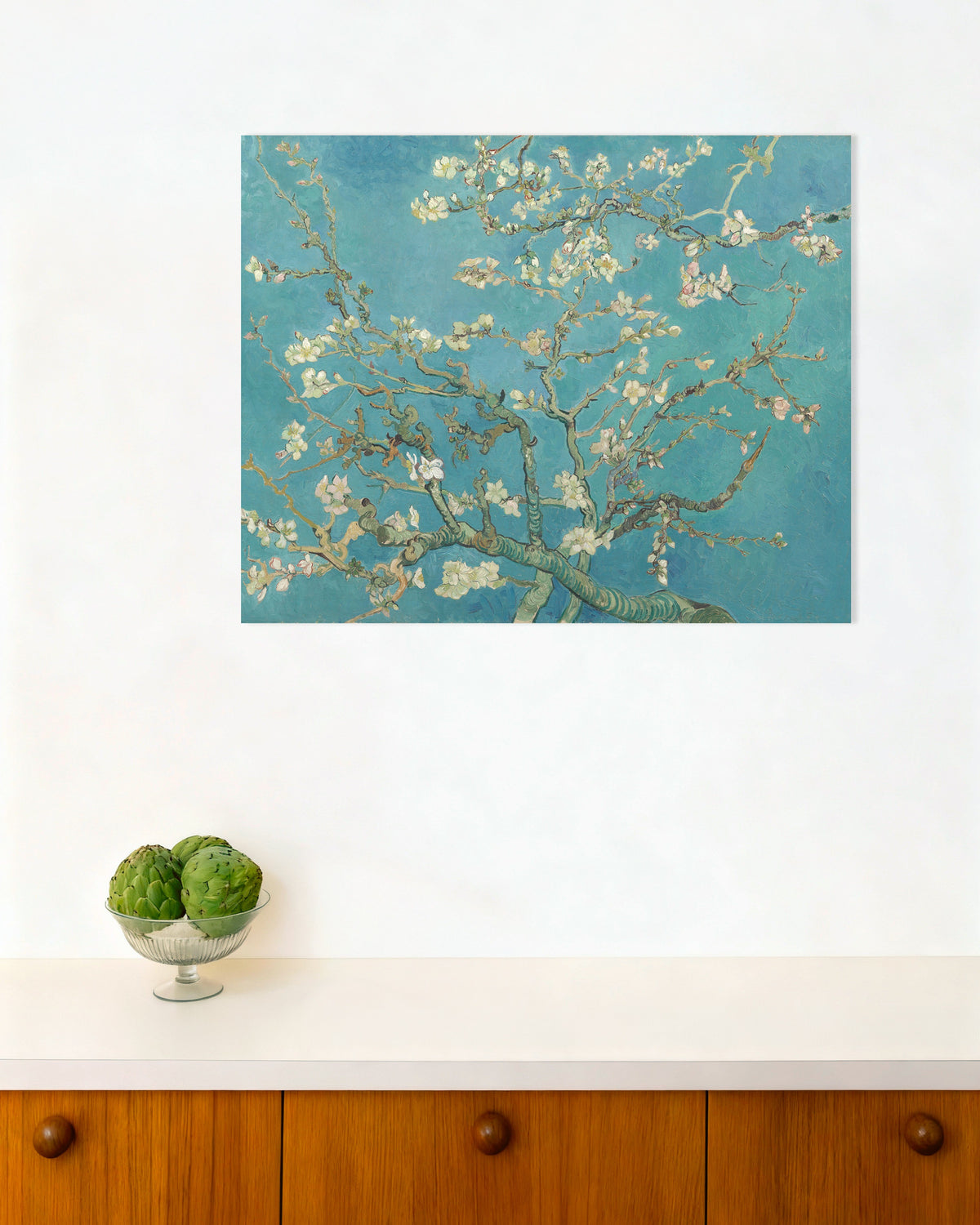Poster „Mandelblüte (1890) von Vincent van Gogh“