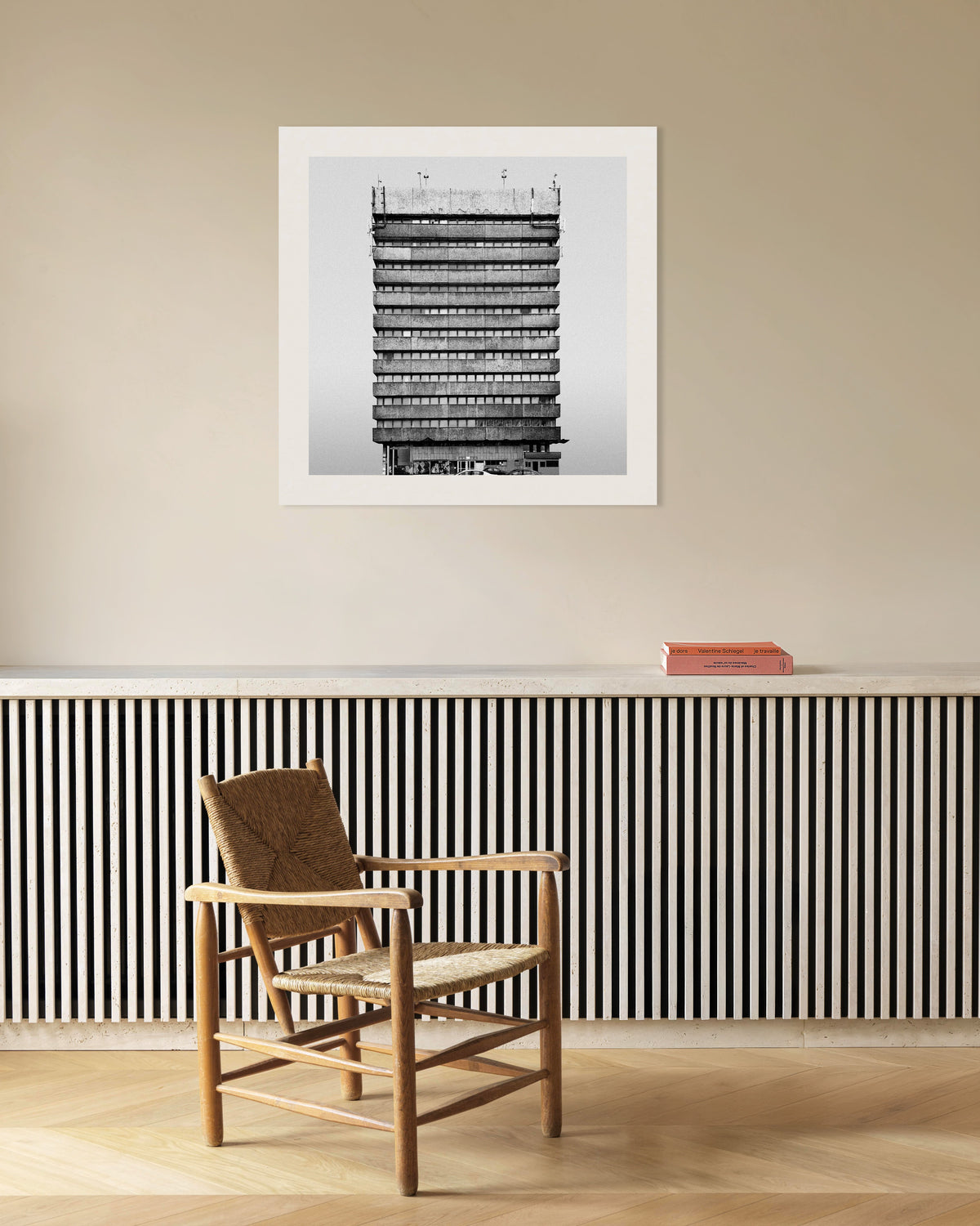 Poster «Torre di uffici a fasce»