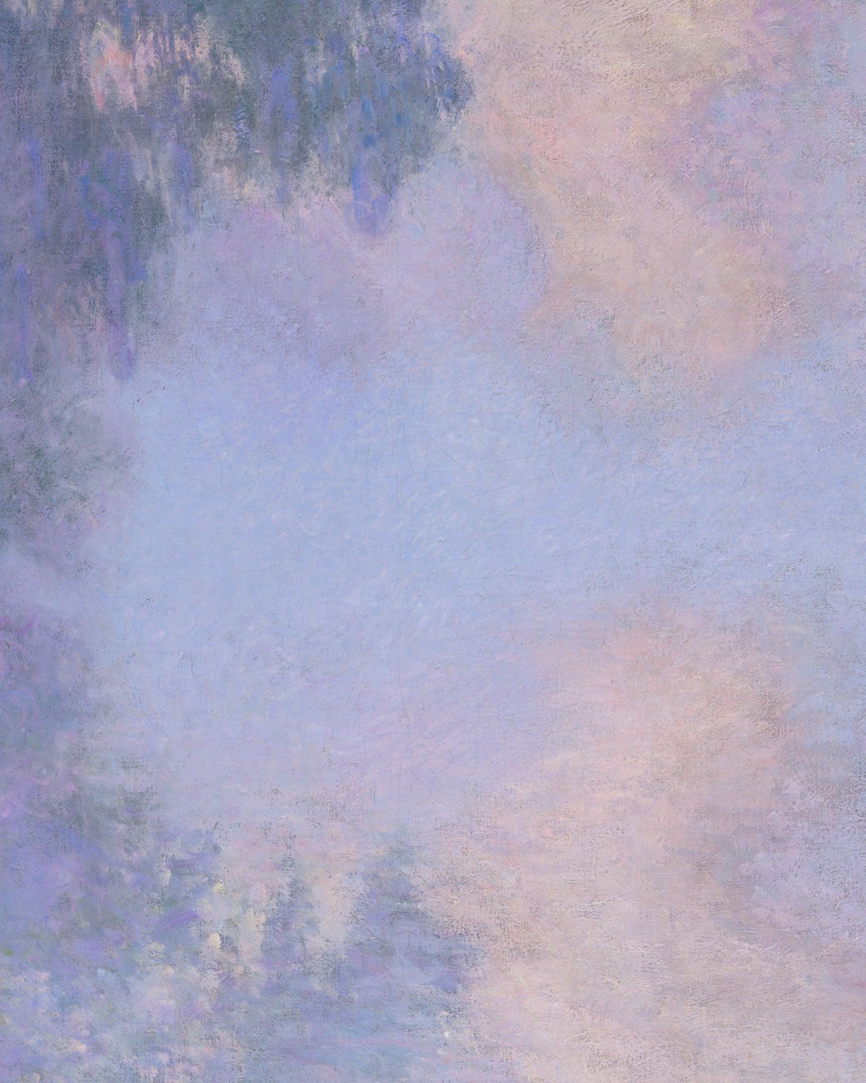 Claude Monet Zweig der Seine bei Giverny - Plakat