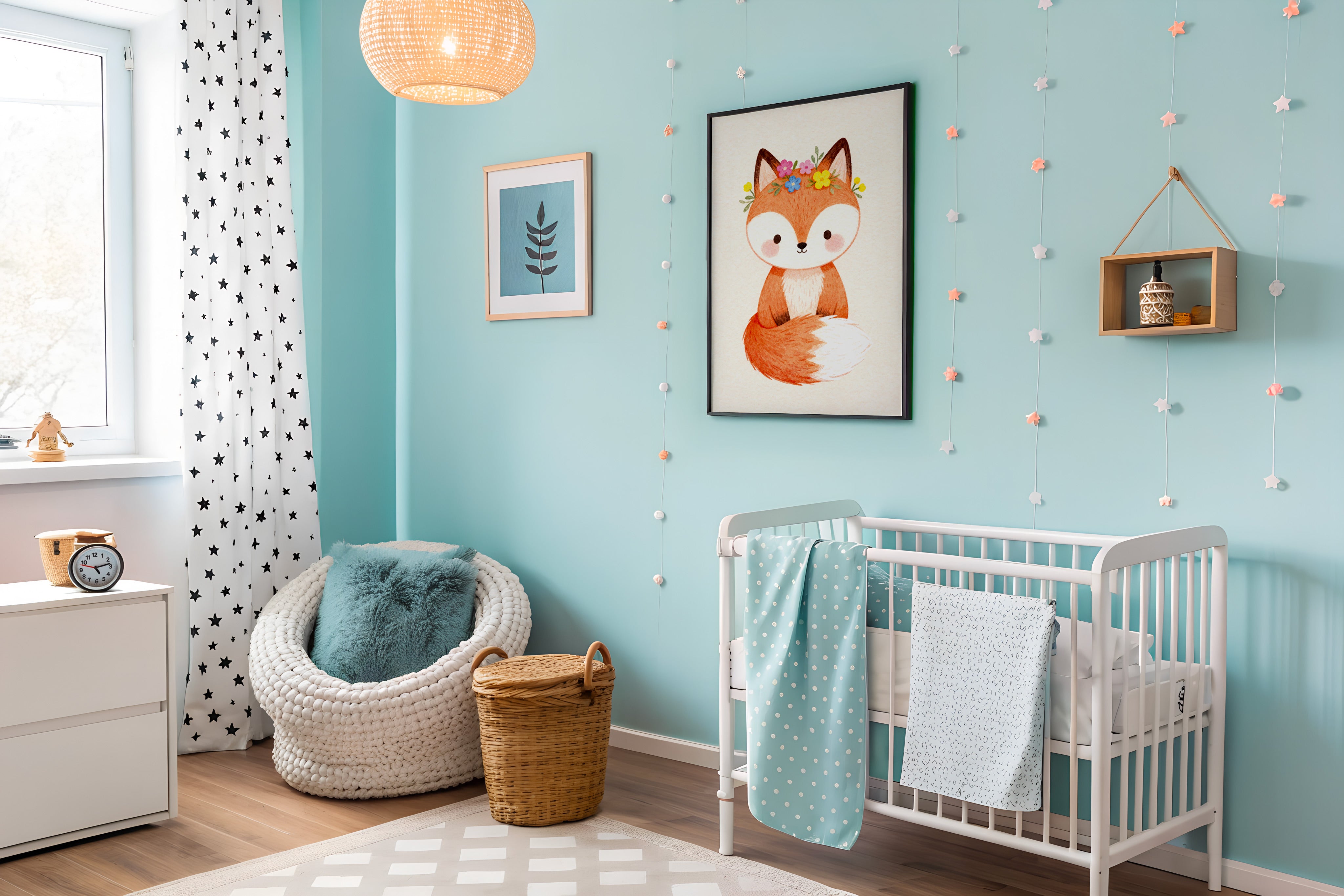 Fuchs Poster – Kinderzimmer Wanddekoration