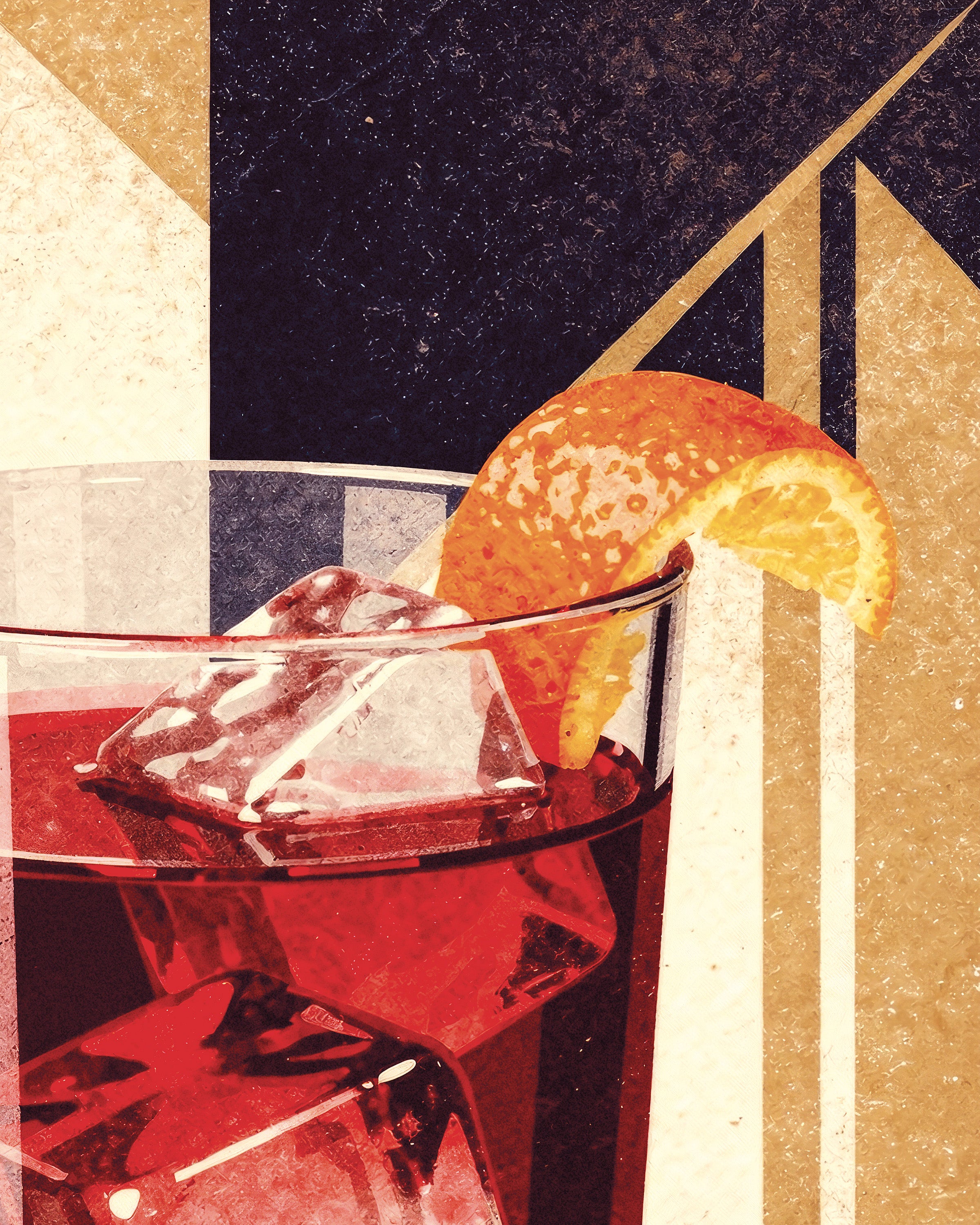 Affiche Campari - Impression artistique Aperitivo