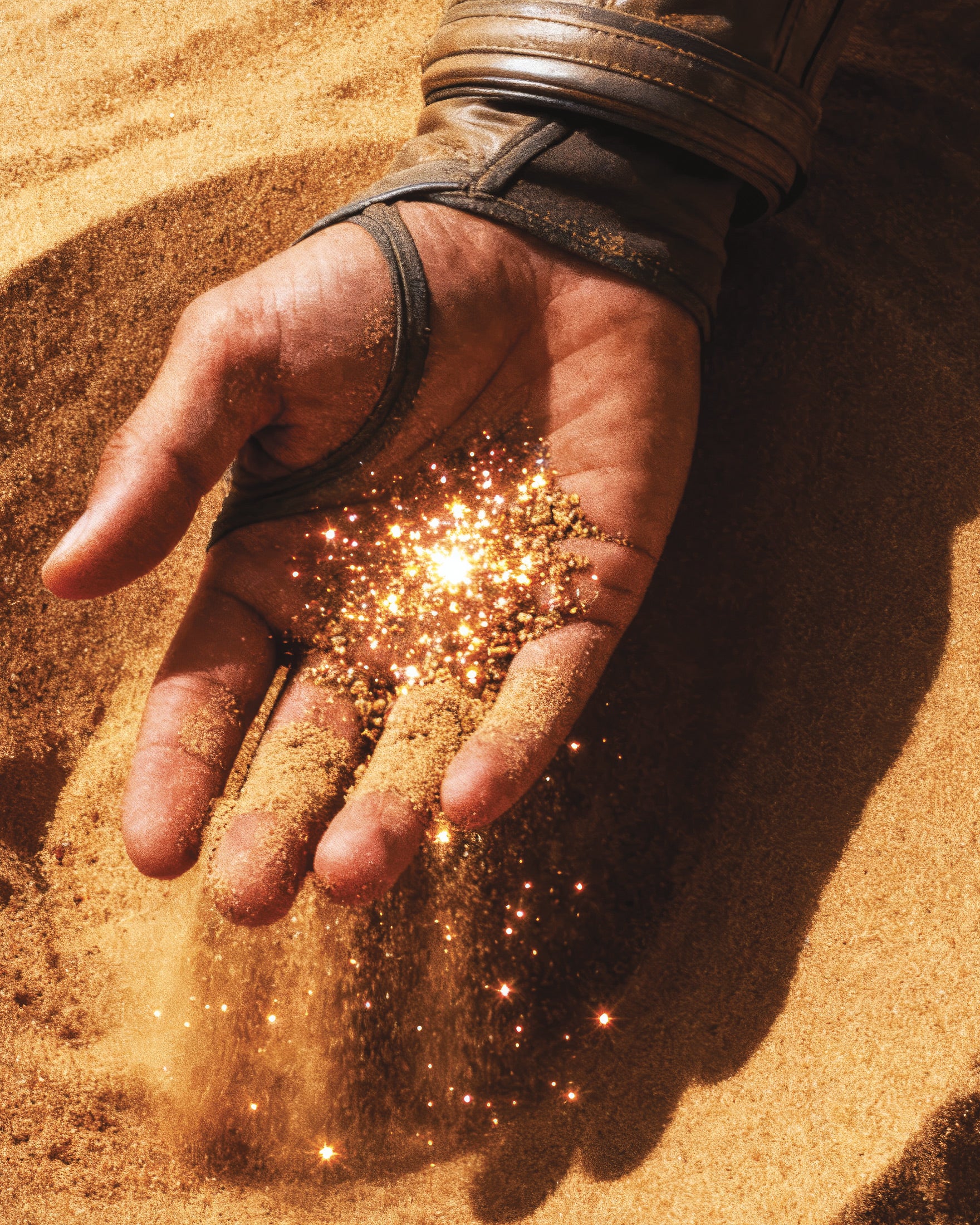 Dune Poster, Hand us Sand