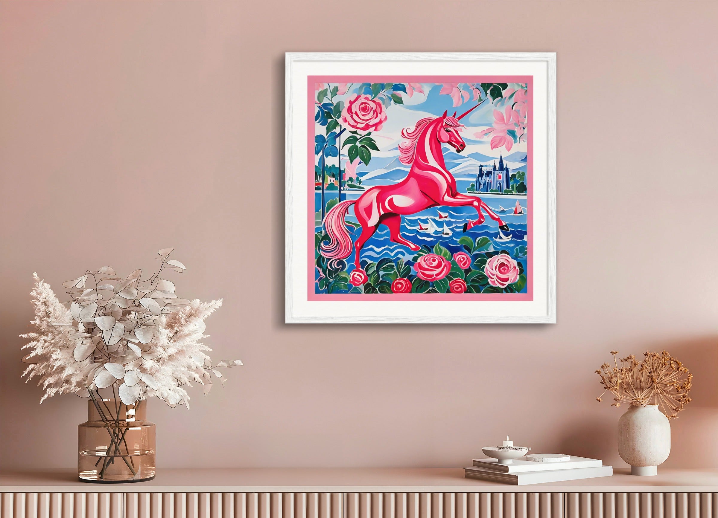 Poster with wood frame: Raoul Dufy,