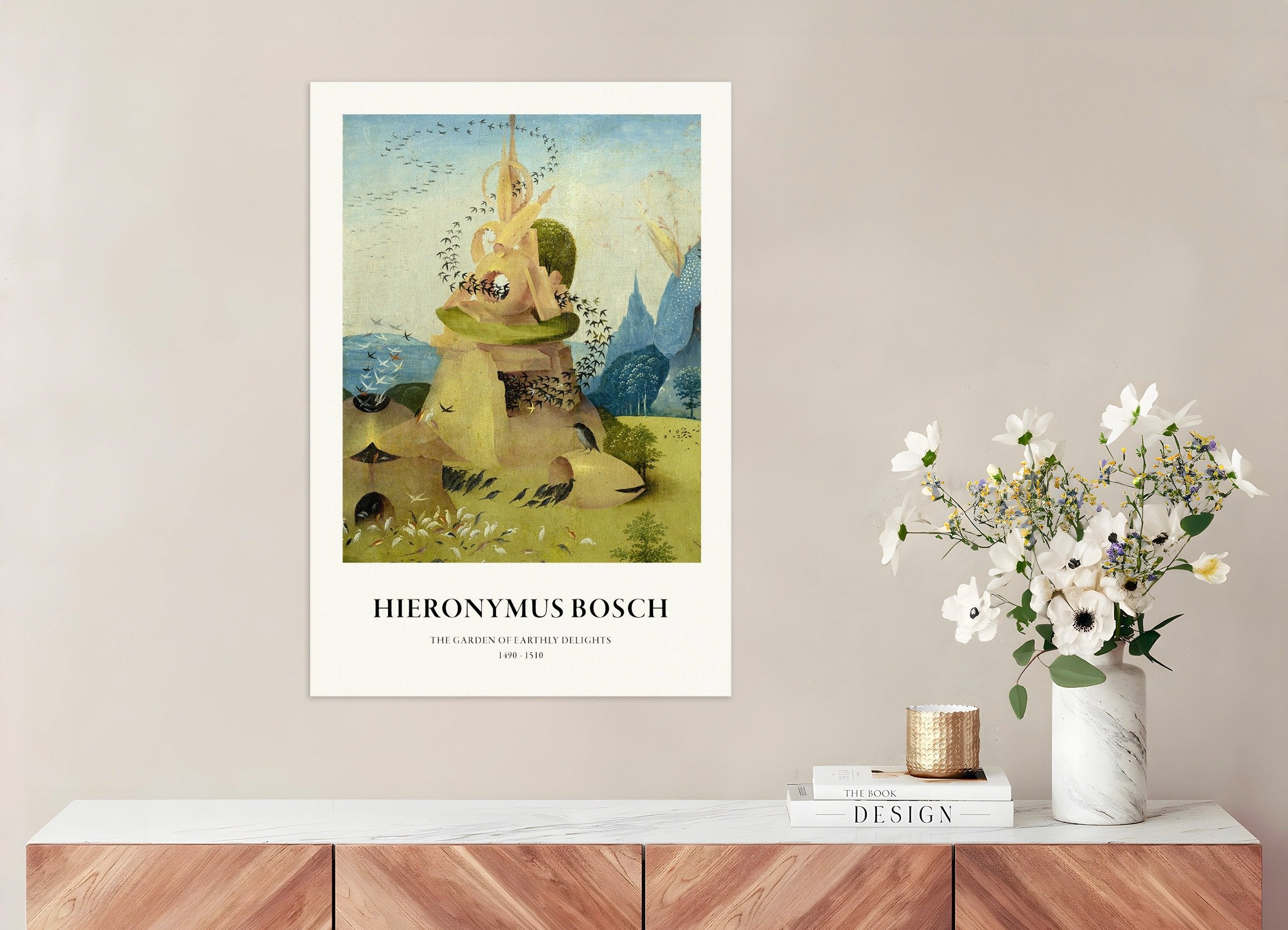 Poster of Garden of Earthly Delights Print, Detail 02