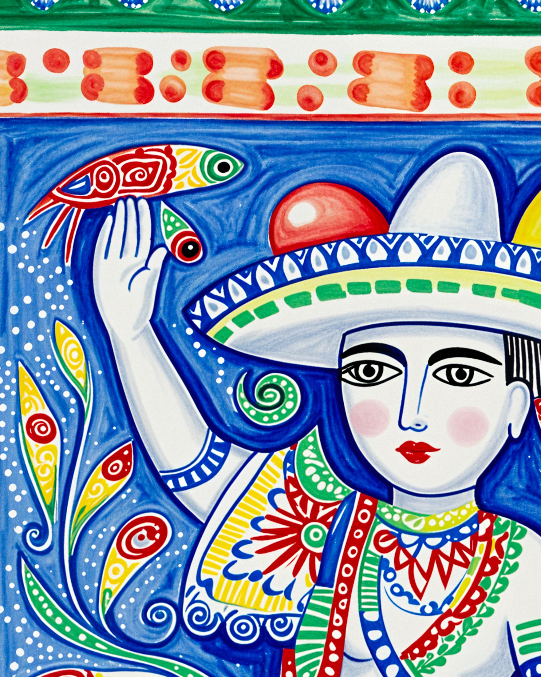 Art mexicain, folklore, la danse - Affiche