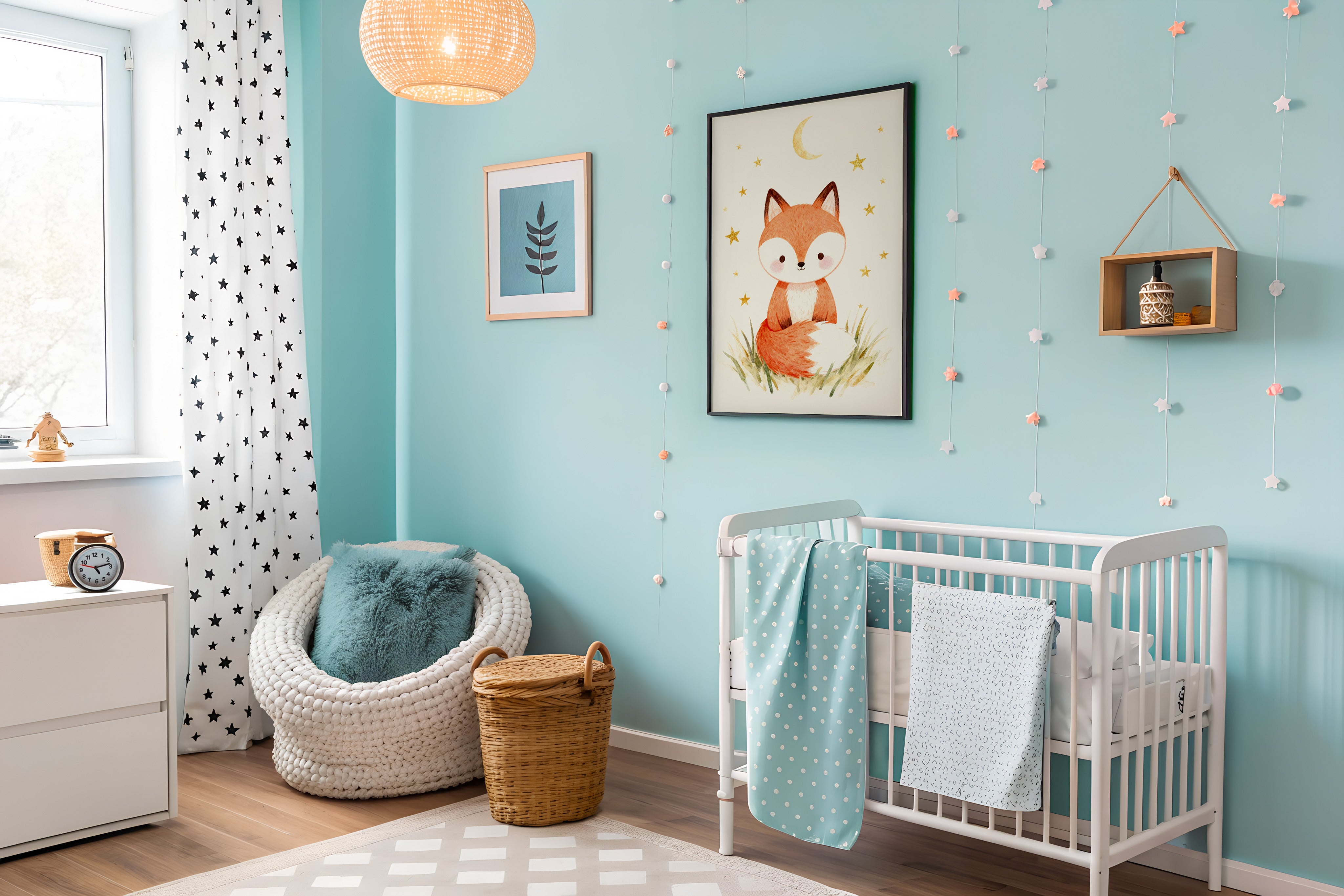 Fuchs Poster – Kinderzimmer Wanddekoration