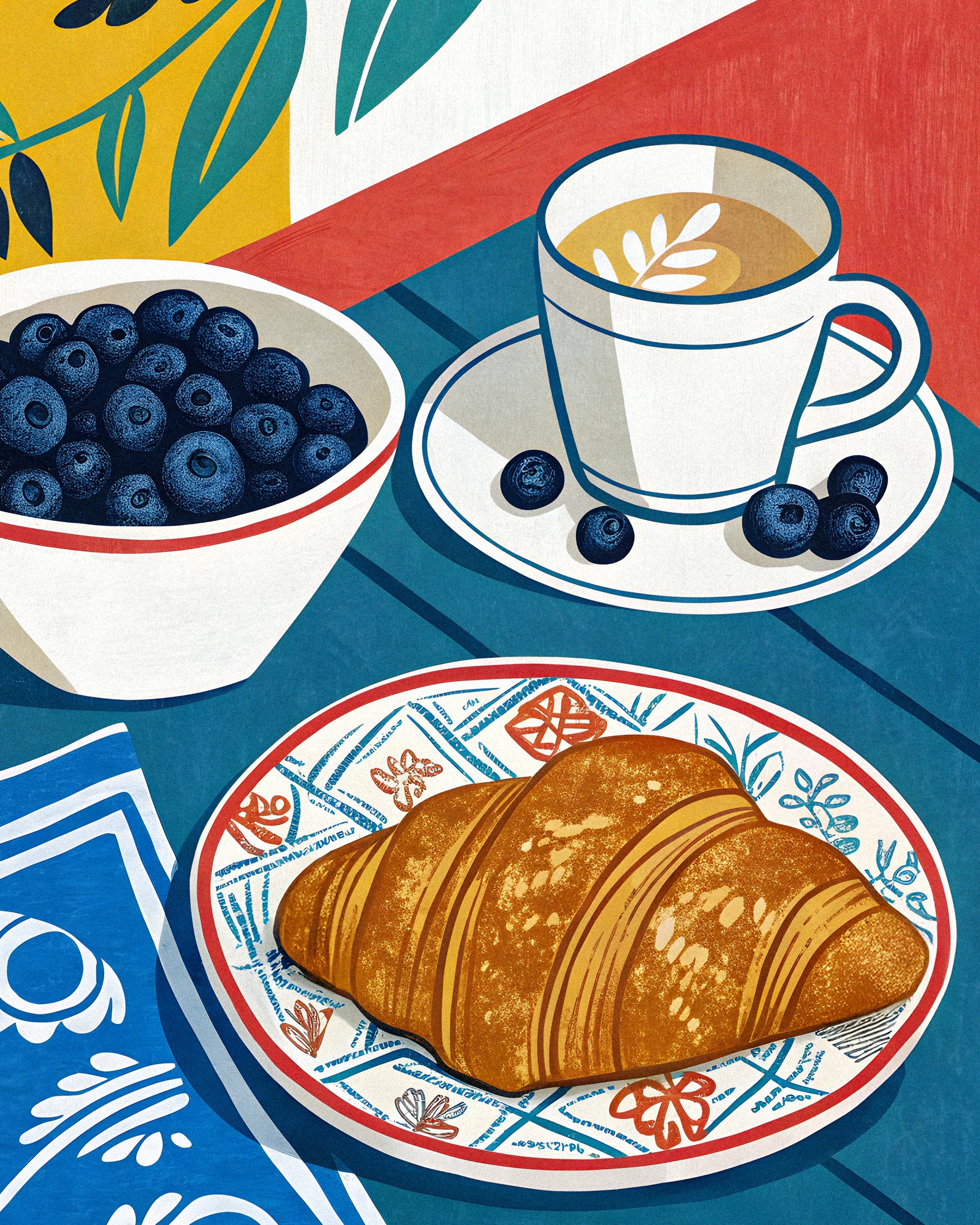 Poster della colazione