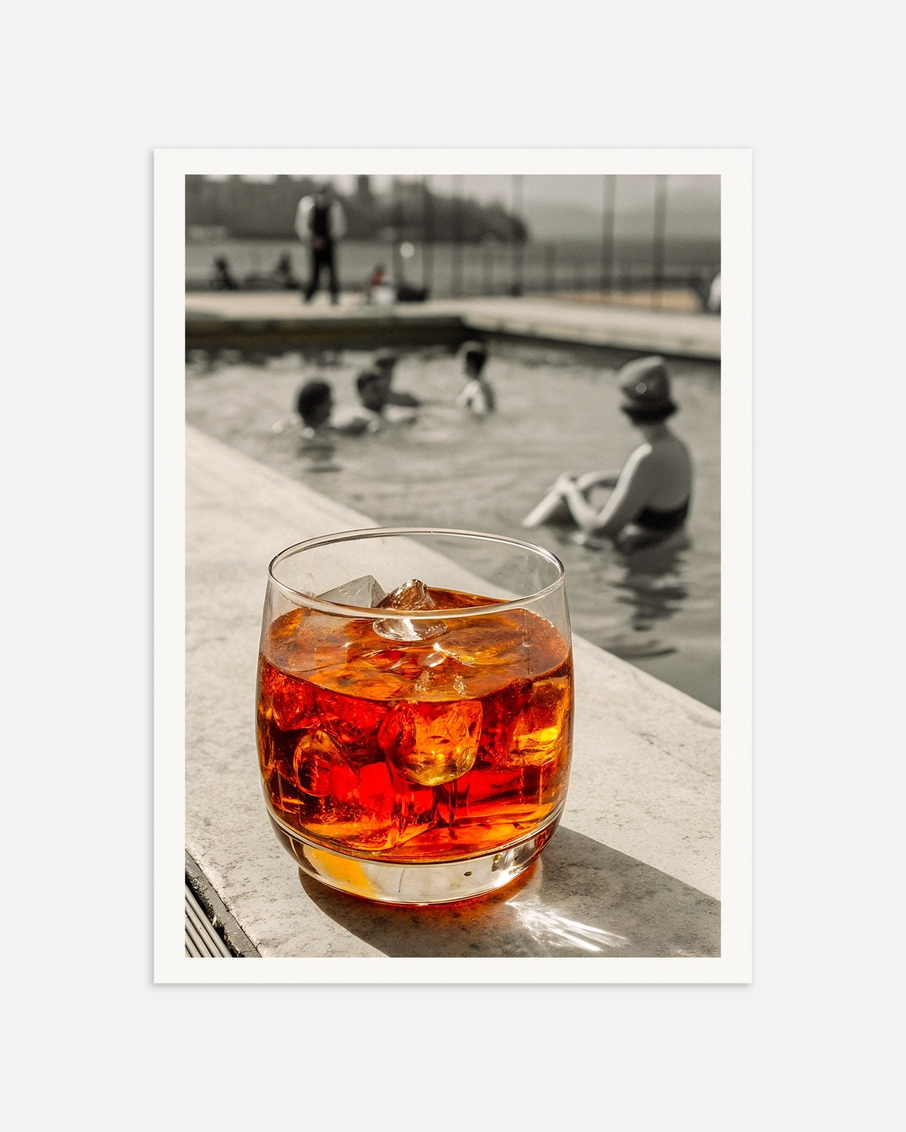 Poster of Poolside Cocktail Poster, thumbnail