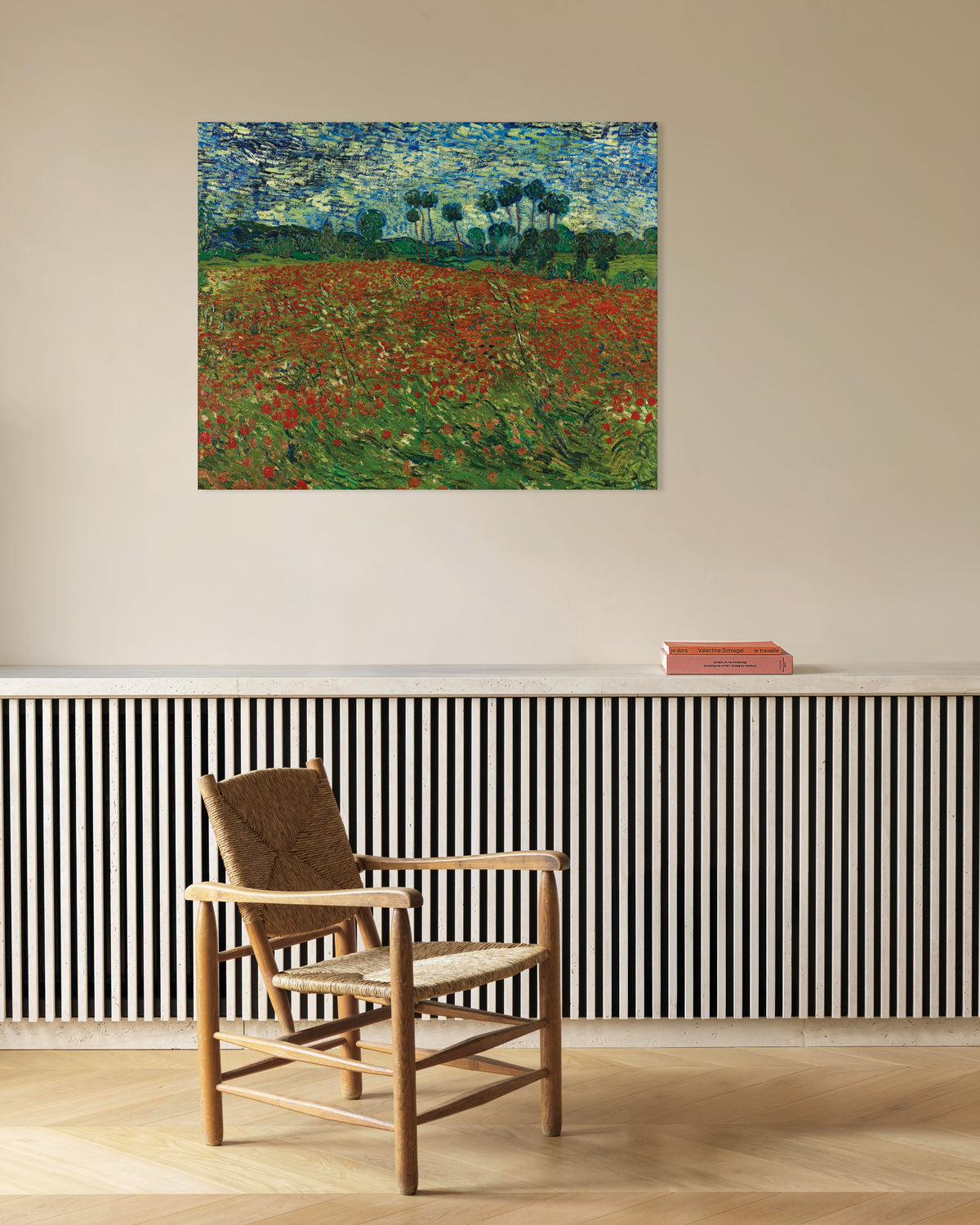 Poster de Champ de coquelicots (1890) de Vincent van Gogh