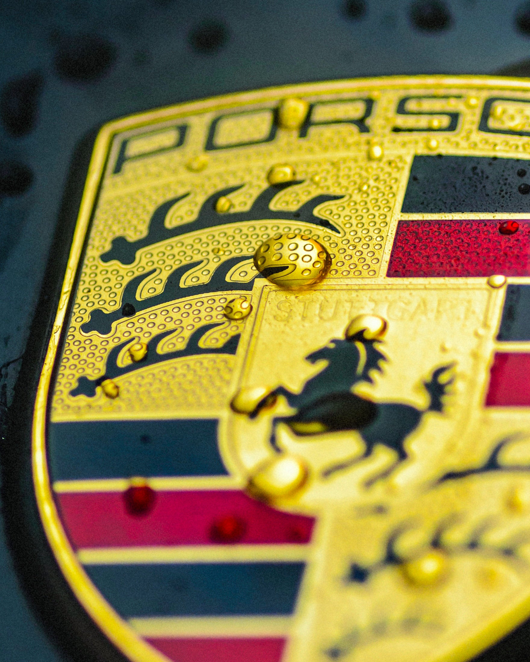 Logo Porsche - Affiche