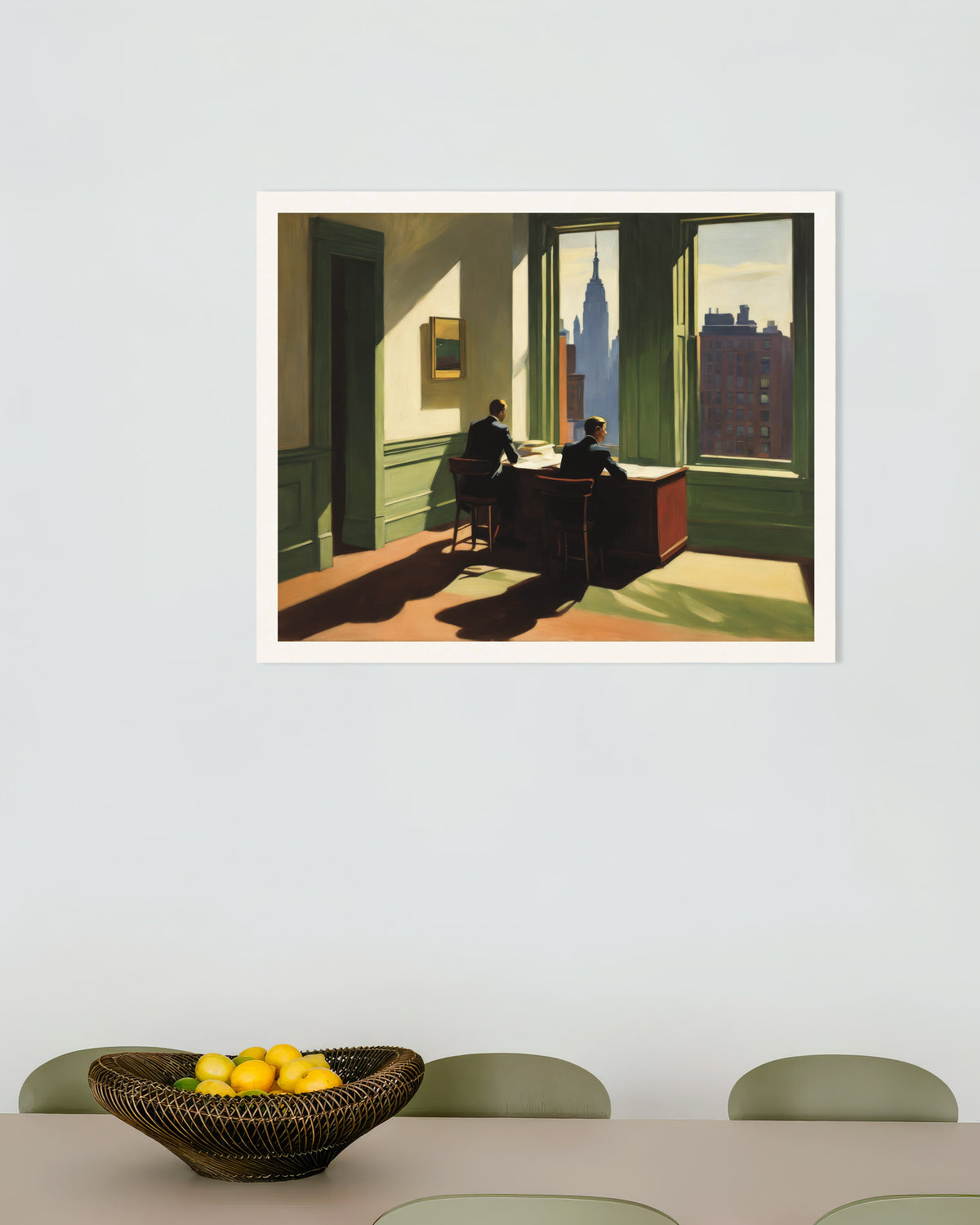 Poster mit dem Motiv „Realistische amerikanische Malerei des 20. Jahrhunderts“, Poster