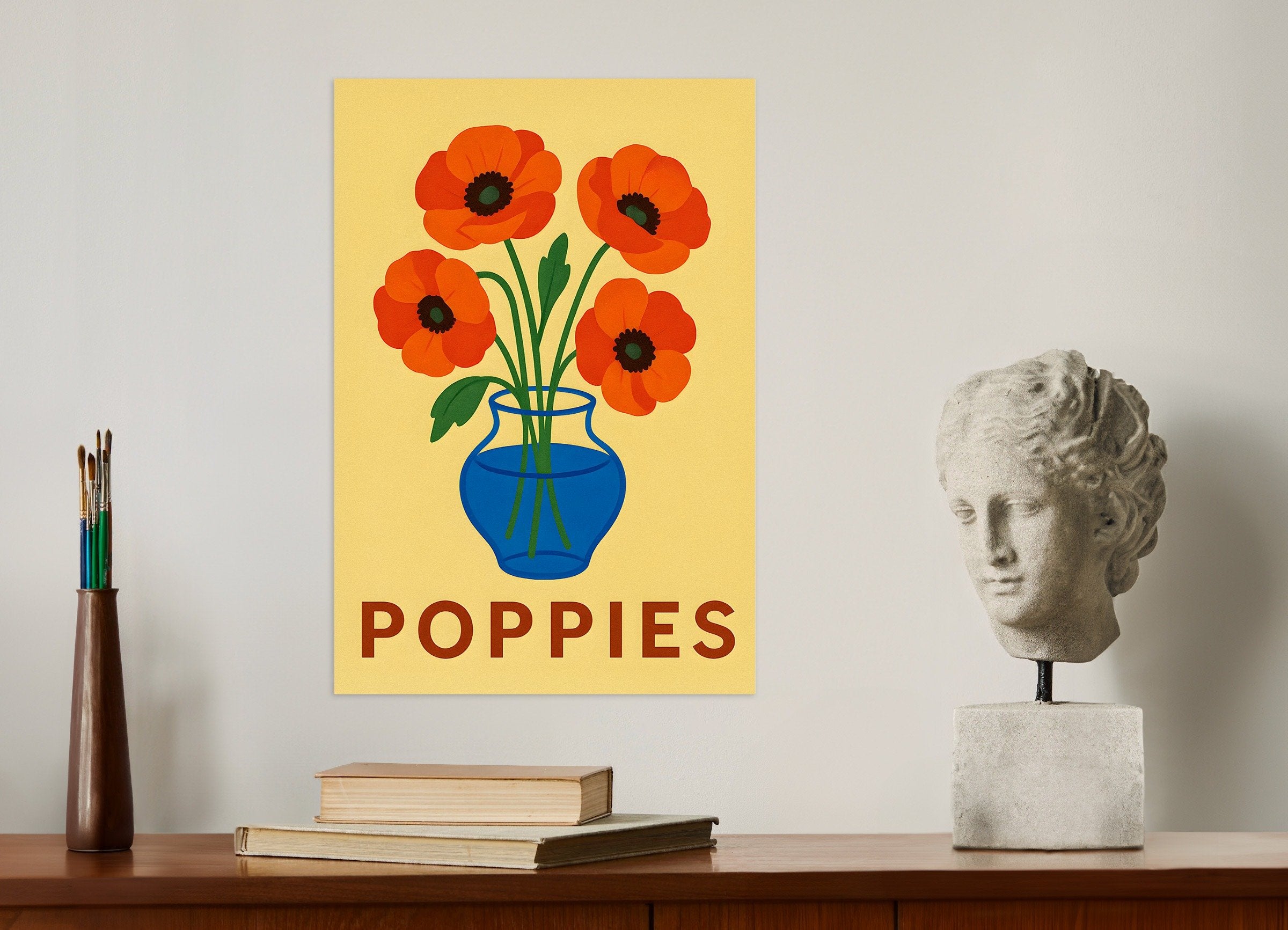 Poster of Red Poppies Poster