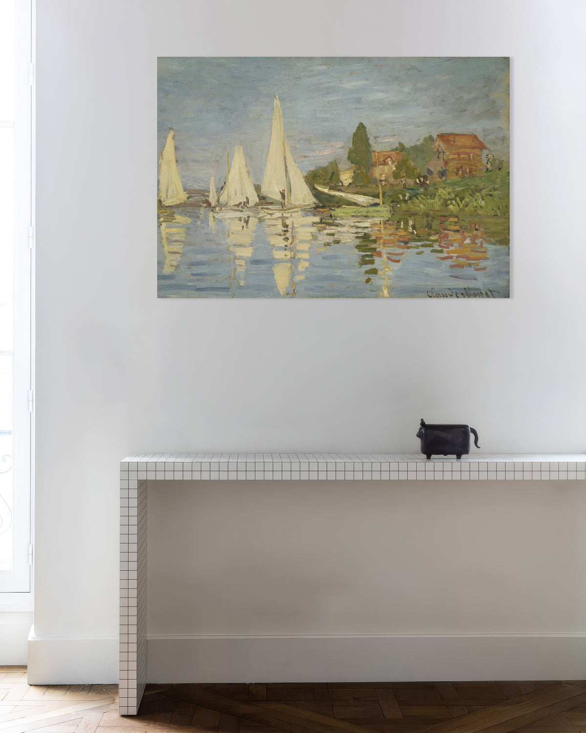 Affiche Régates à Argenteuil (vers 1872) de Claude Monet