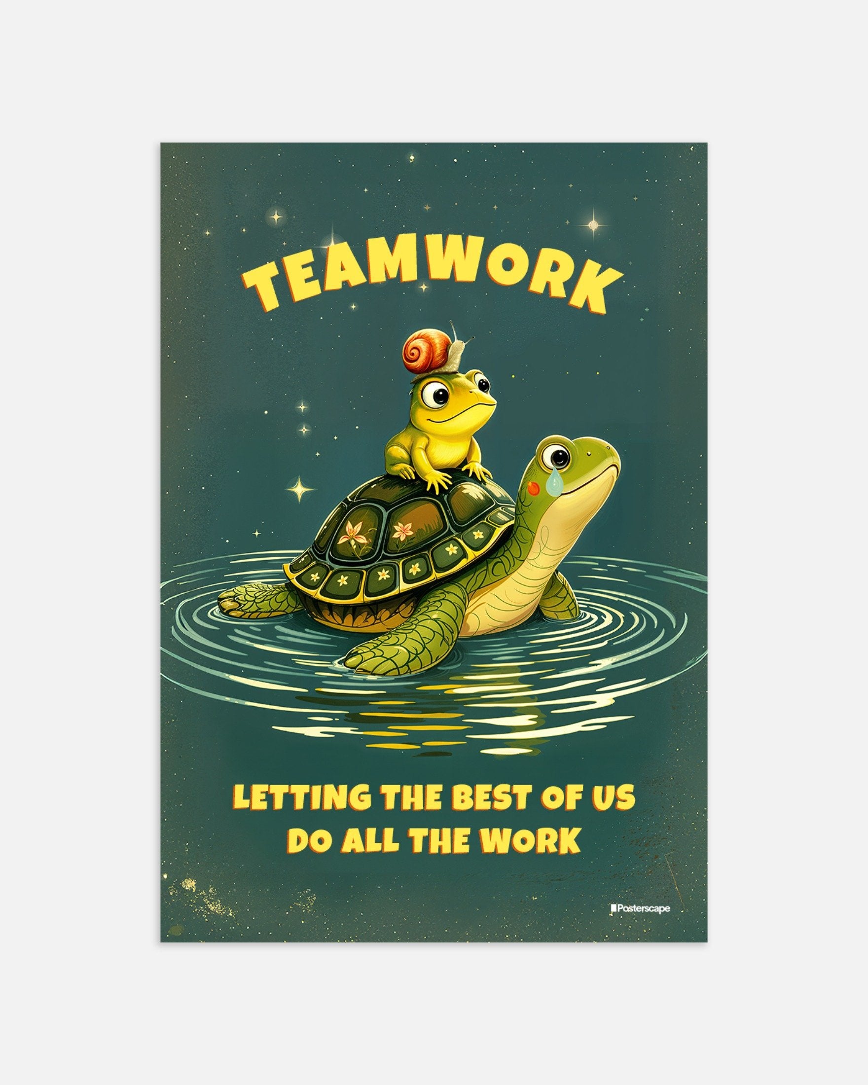 Poster of Teamwork Demotivational Poster, thumbnail
