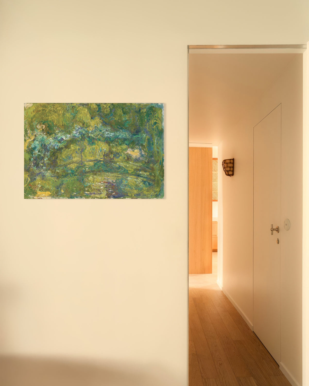 Poster La passerella sullo stagno delle ninfee (1919) di Claude Monet