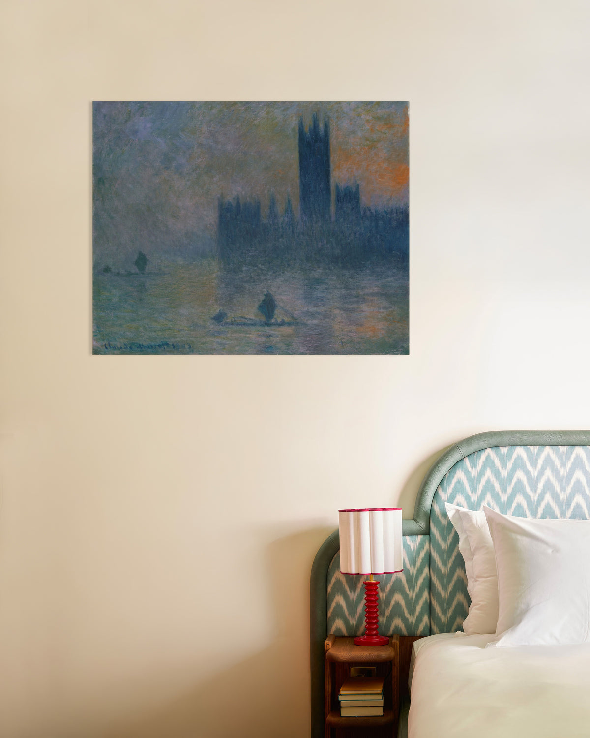 Affiche Le Parlement, effet de brouillard (1903–1904) de Claude Monet