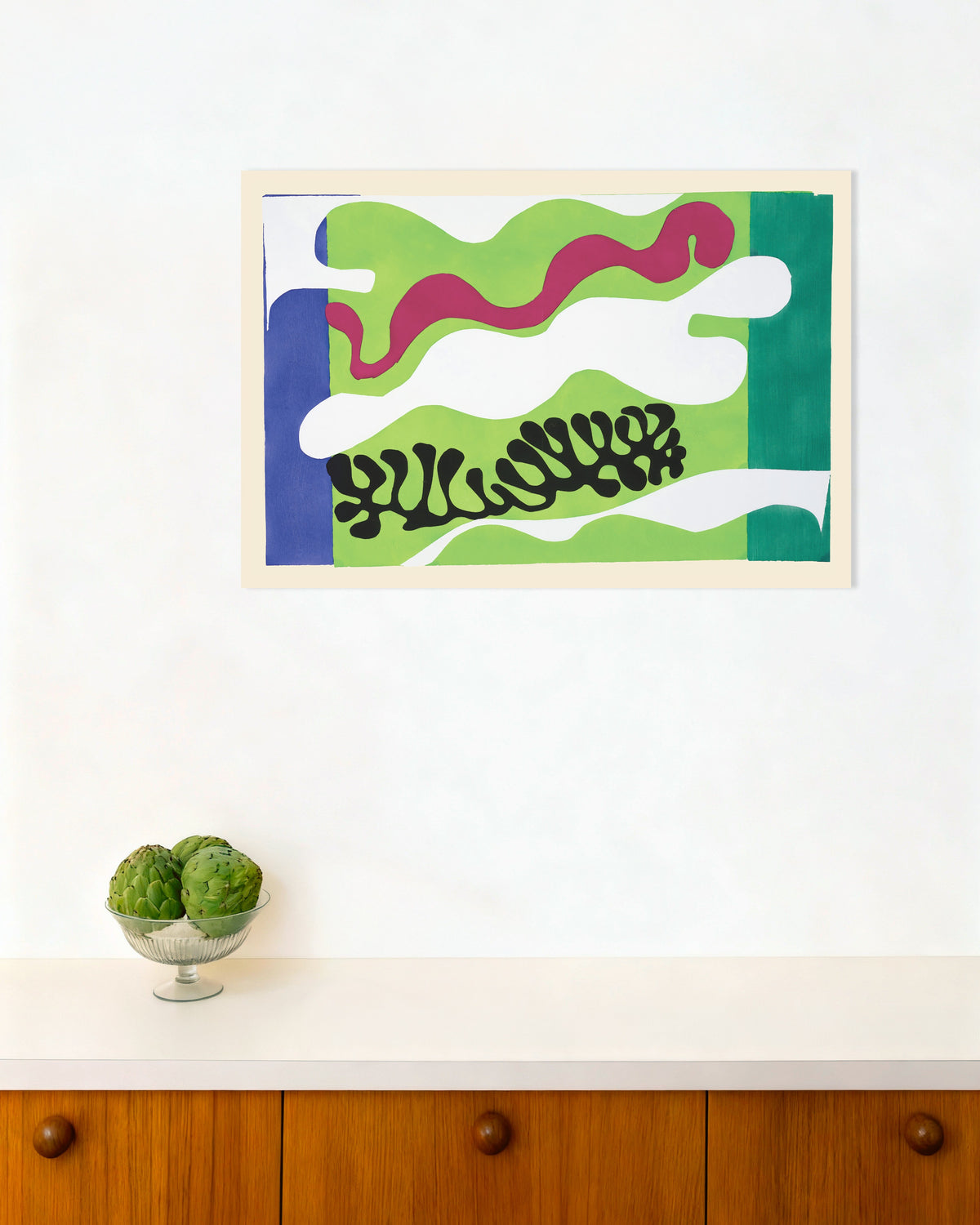 Poster de Le Lagon en vert (Jazz, 1947) de Henri Matisse