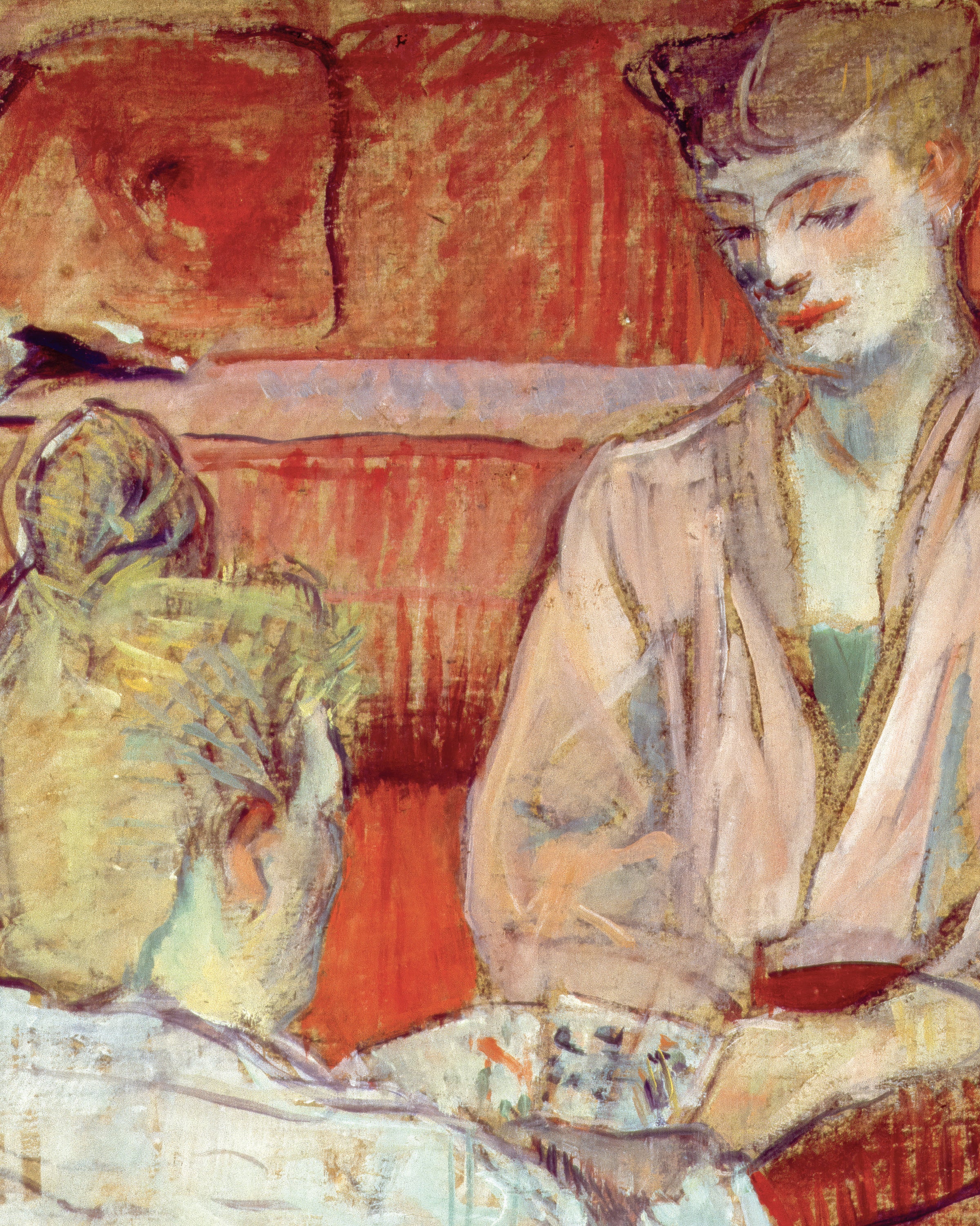 D Kartespiler vom Henri de Toulouse-Lautrec, 1893 - Poster
