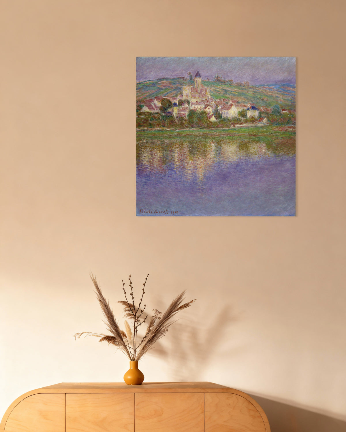 Affiche Vétheuil (1901) de Claude Monet
