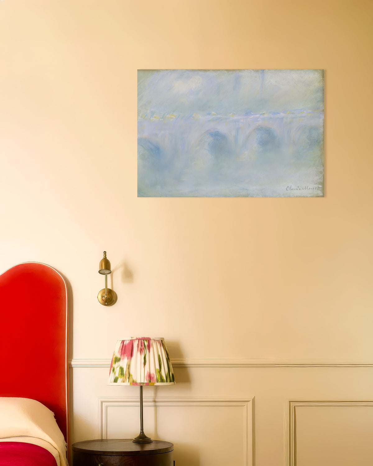Affiche Waterloo Bridge (1901) de Claude Monet