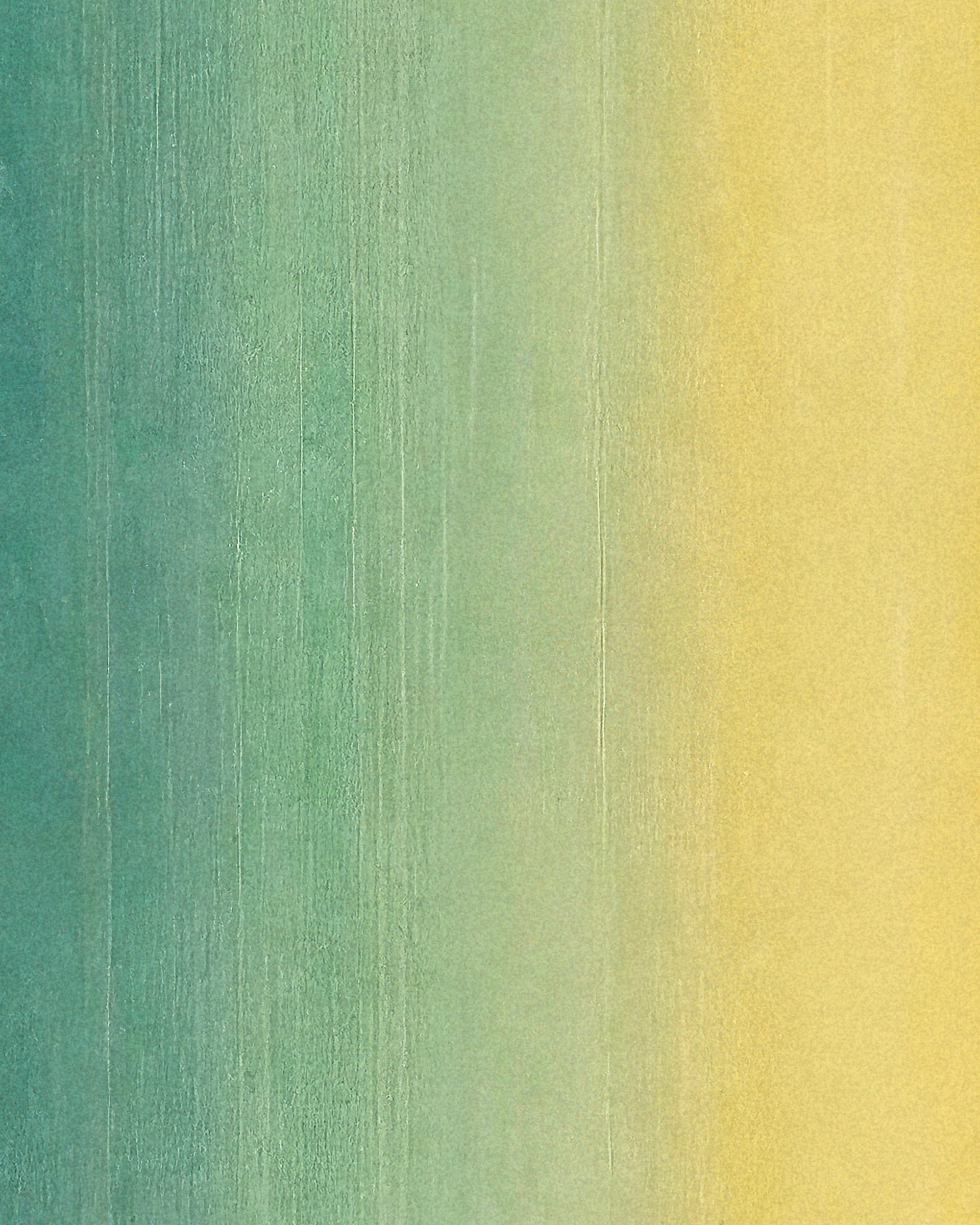 An abstract textured gradient background transitioning from teal green on the left to soft yellow on the right.
