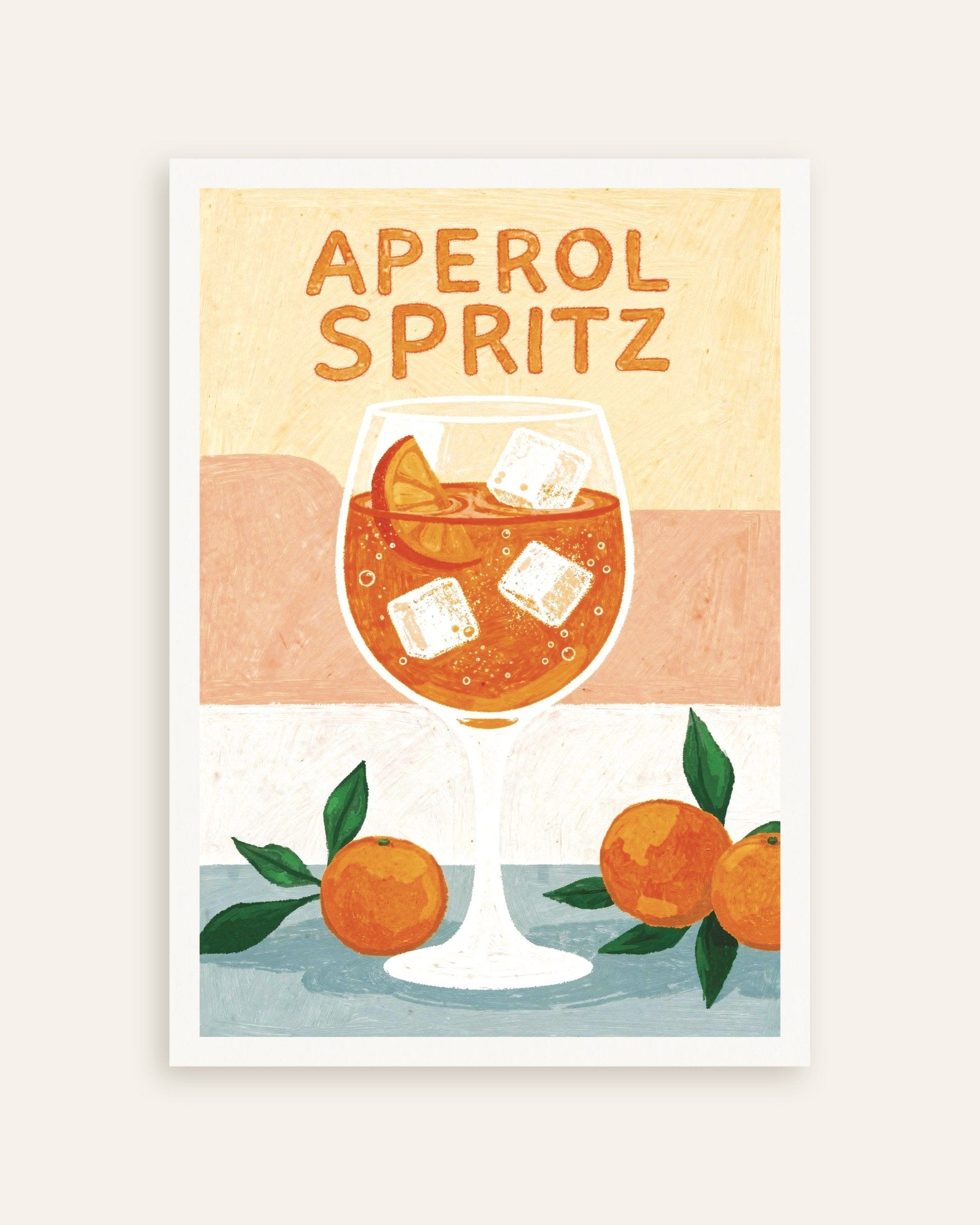 Poster of Aperol Spritz - Citrus Cocktail Poster, thumbnail