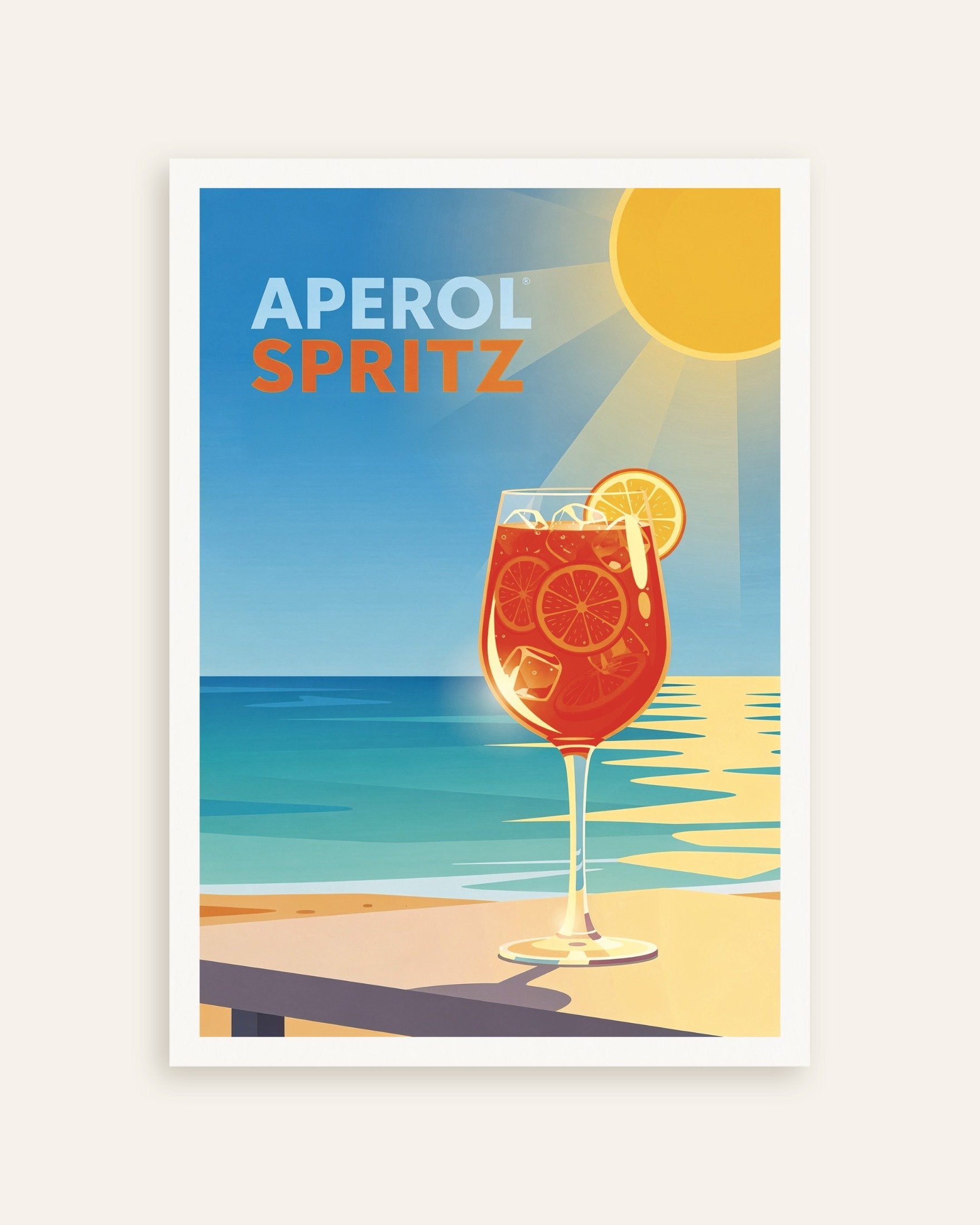 Poster of Aperol Spritz Poster - The Coast, thumbnail