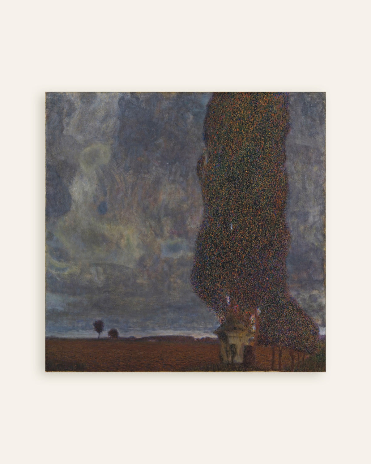 Affiche Orage menaçant (Le Grand Peuplier II) (1903) de Gustav Klimt, miniature