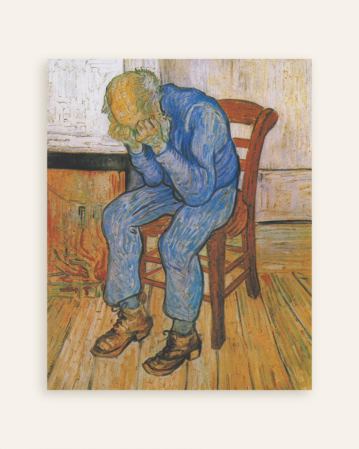 Poster „Am Tor der Ewigkeit (1890) von Vincent van Gogh“, Miniaturansicht
