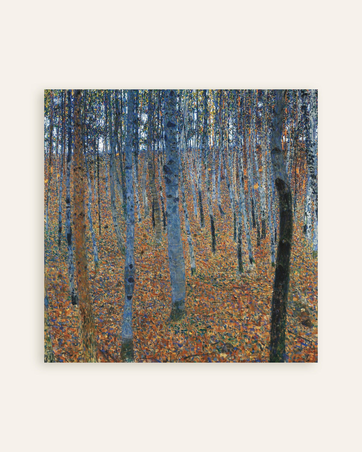 Poster Faggeta I (1902) di Gustav Klimt, miniatura