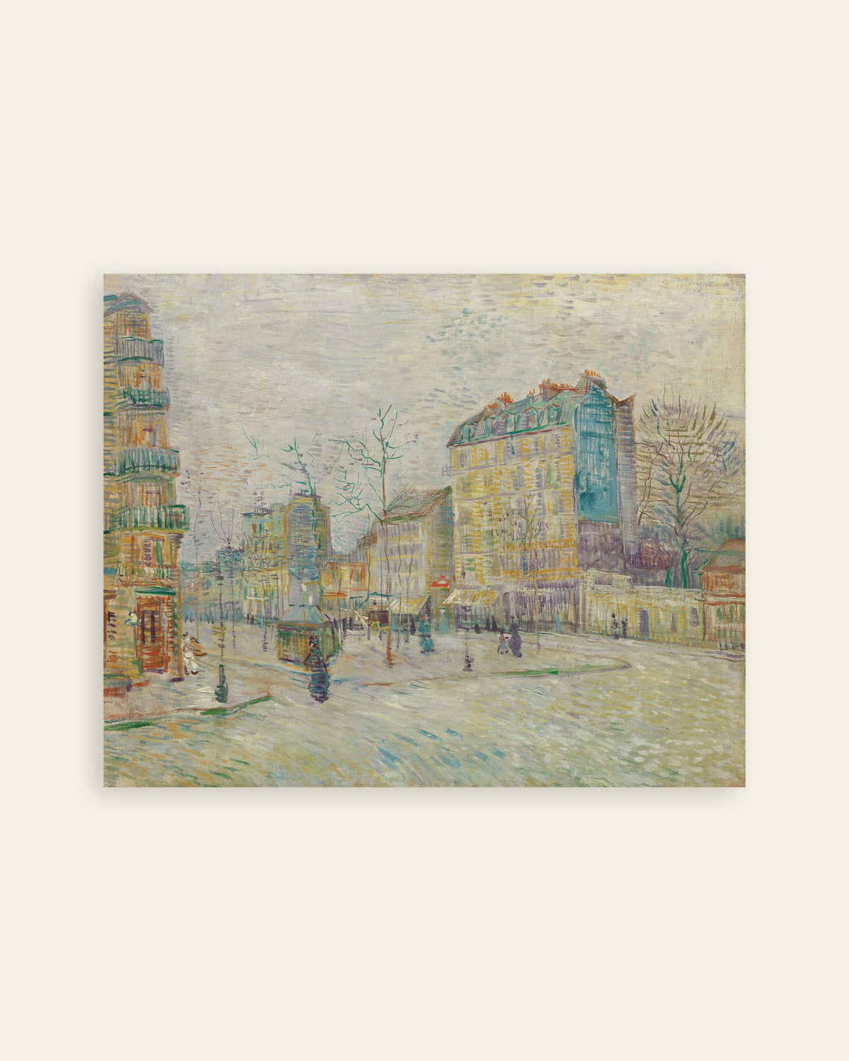 Poster de Boulevard de Clichy (1887) de Vincent van Gogh, vignette