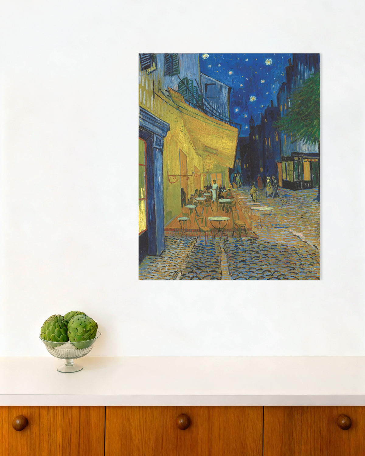 Affiche « Terrasse du café le soir » (1888) de Vincent van Gogh