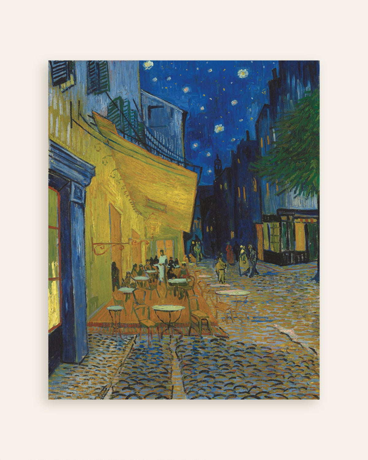 Affiche « Terrasse du café le soir » (1888) de Vincent van Gogh, vignette