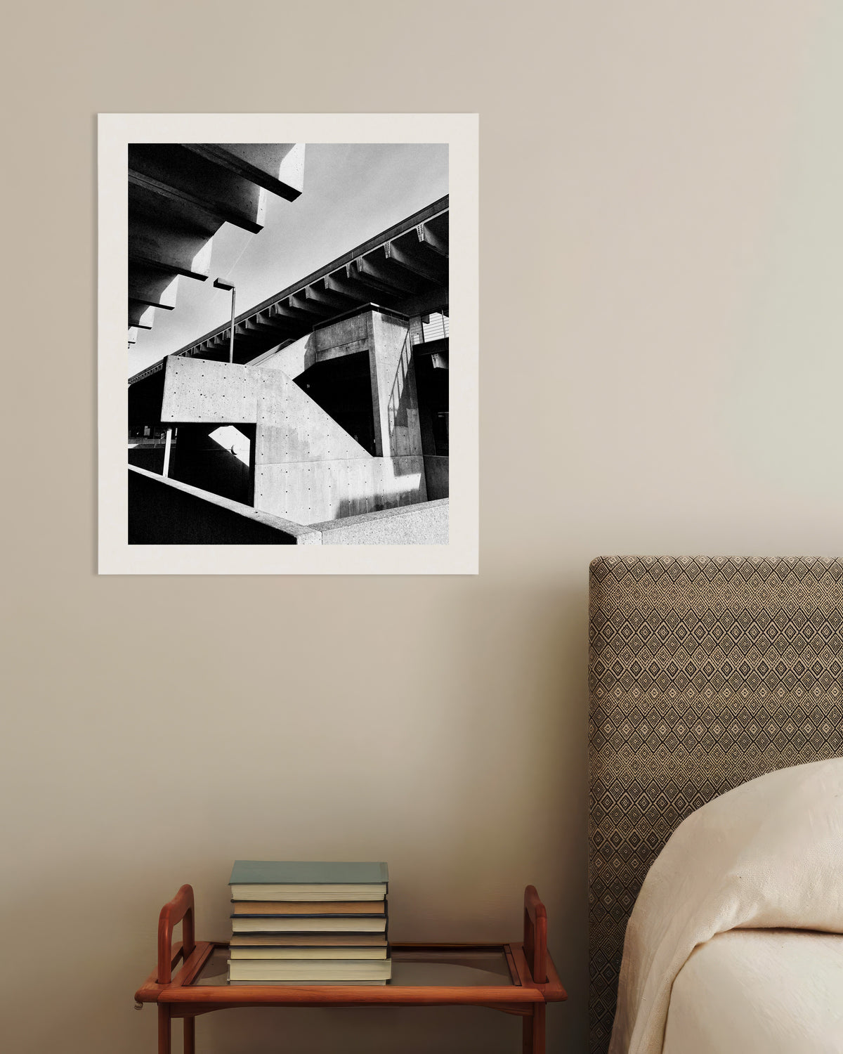Poster «Scale di cemento nella luce del sole»