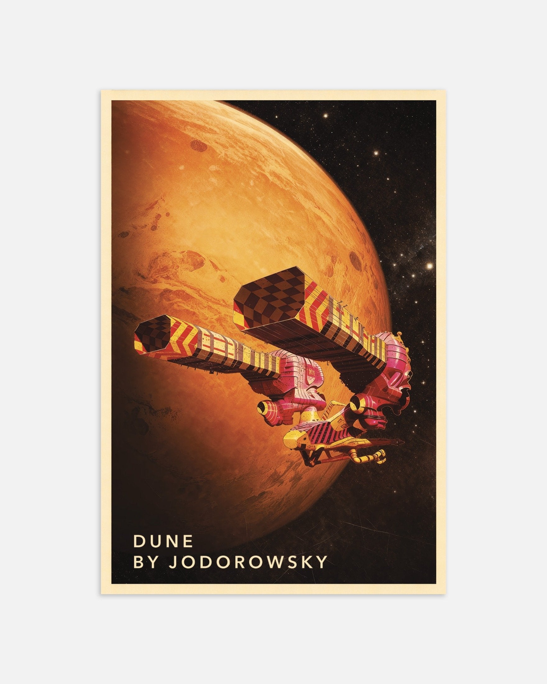 Poster of Dune by Jodorowsky Poster, Retro Sci-Fi Art Print, thumbnail