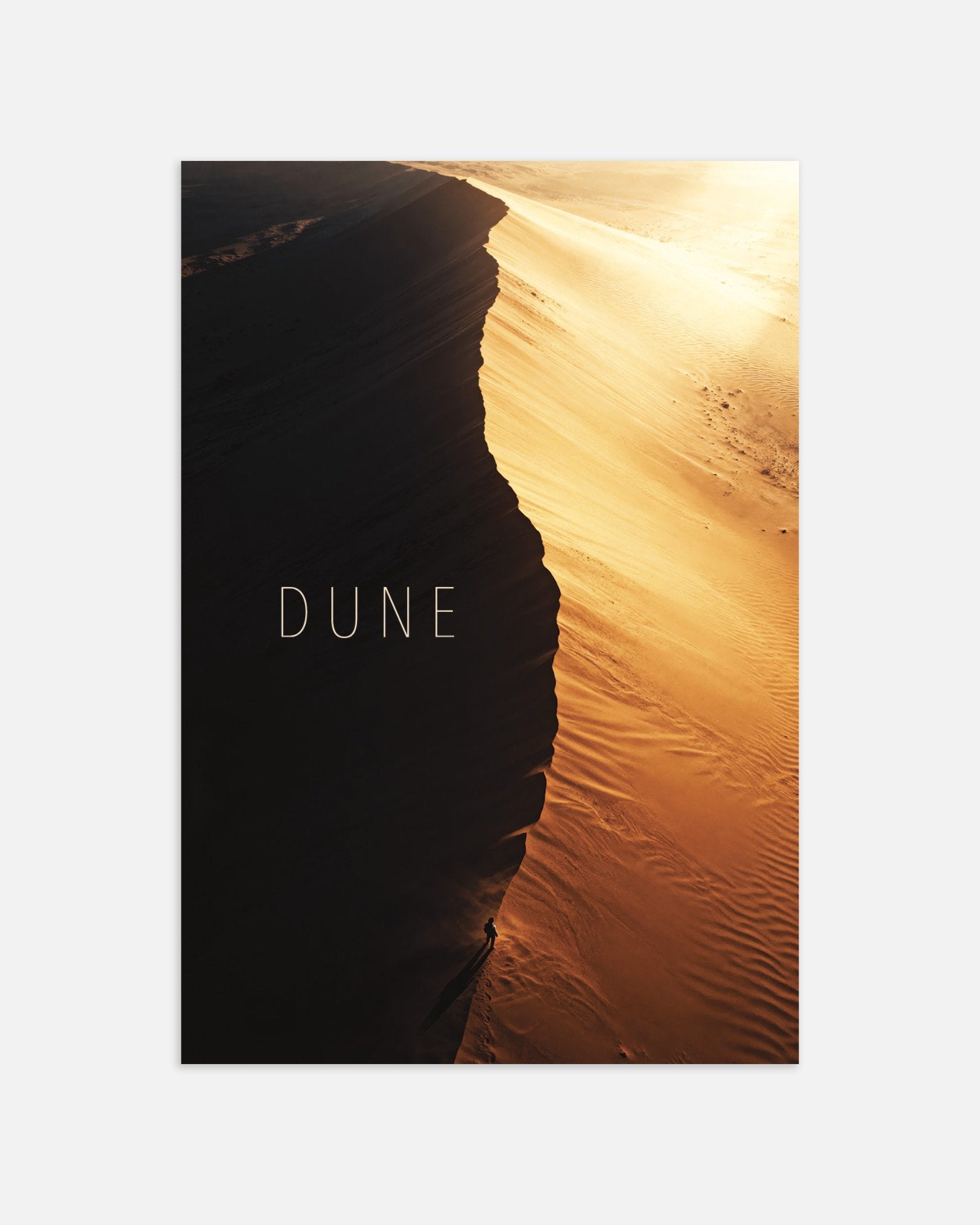Poster of Dune Ridge Poster, Desert Horizon Art Print, thumbnail