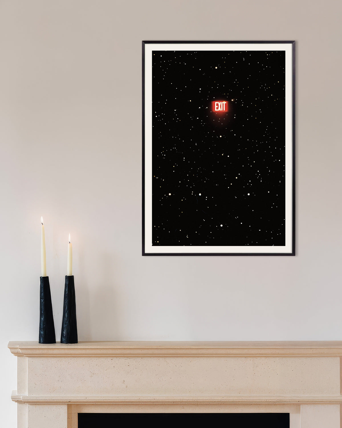 Poster of Exit to the Universe - Poster, with metal frame