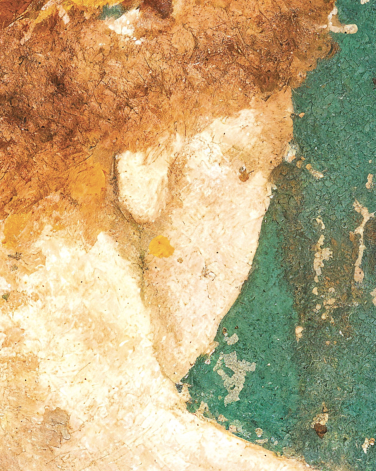 Flora von Stabiae, Detail des Primavera-Freskos - Poster