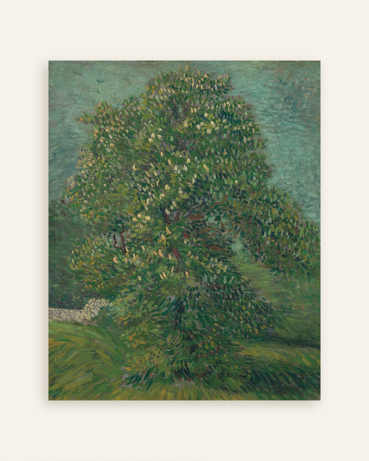 Poster von Rosskastanie in Blüte (1887) von Vincent van Gogh als Vorschaubild
