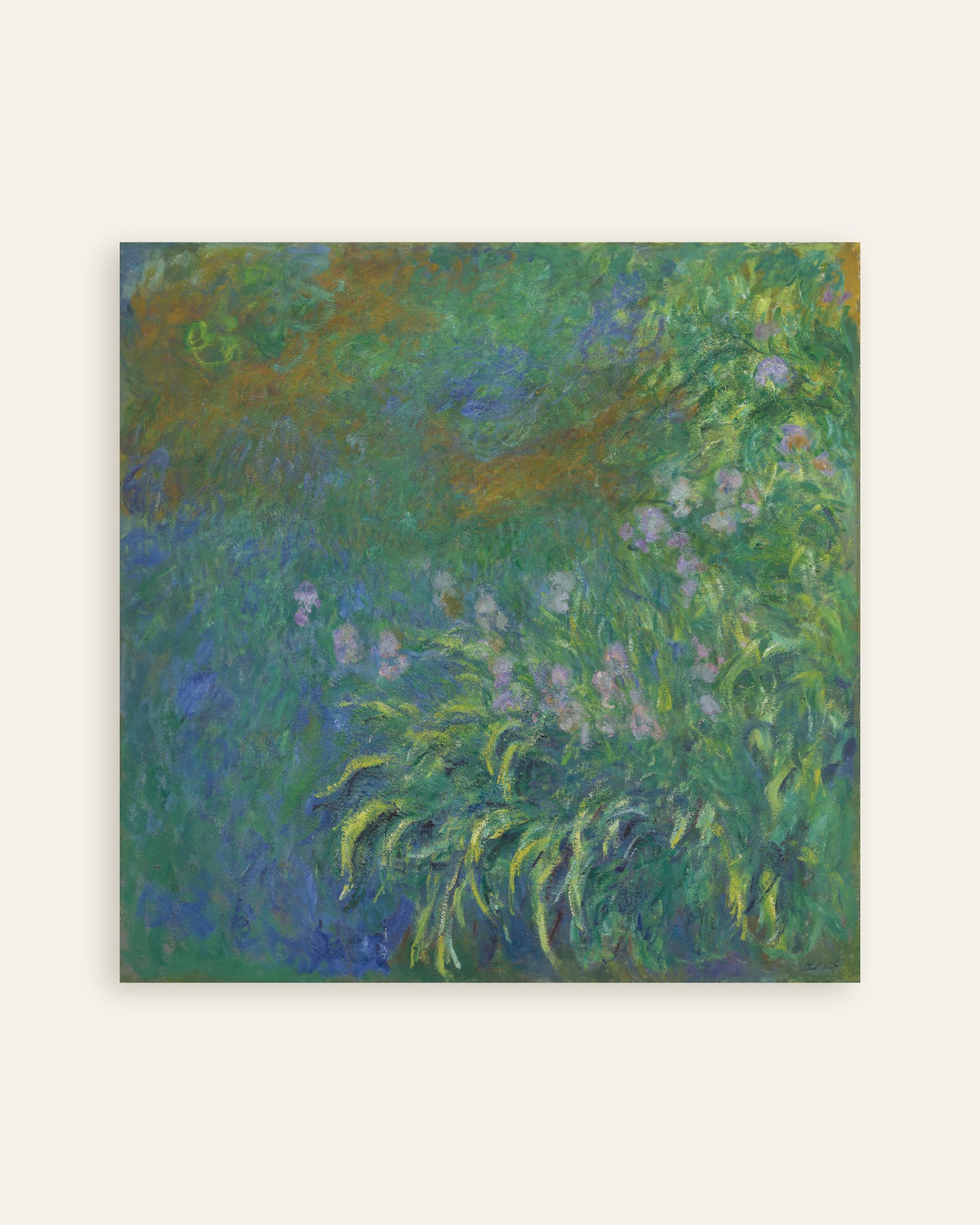 Affiche Iris (1914–1917) de Claude Monet, miniature