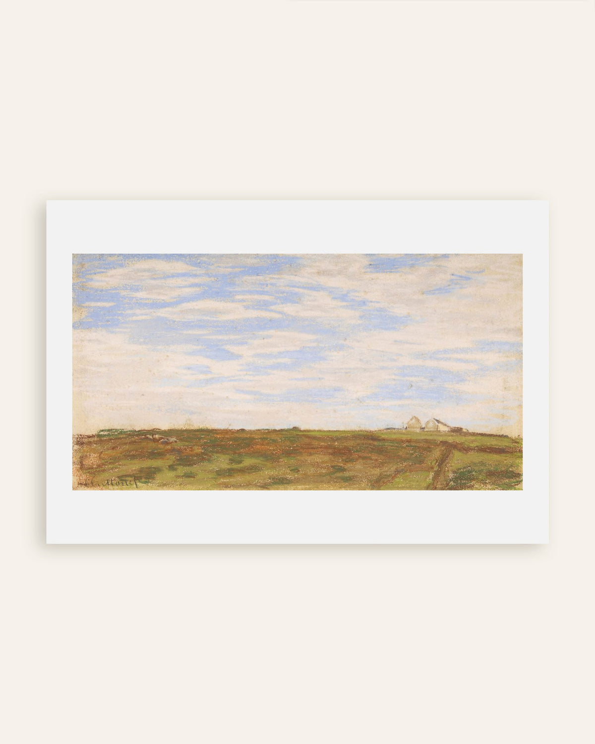 Affiche Paysage (1864–1866) de Claude Monet, miniature