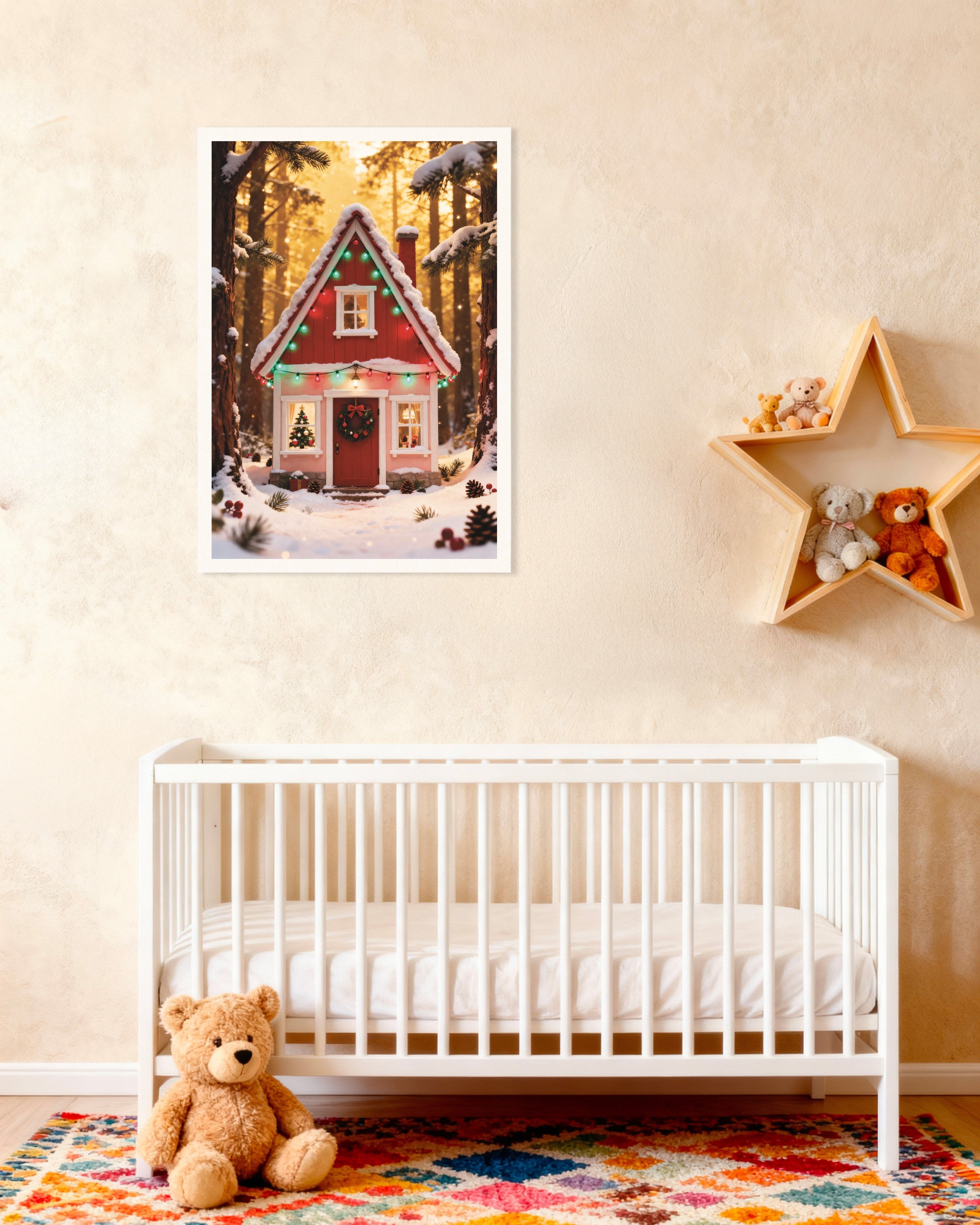 Poster of Little red elf house poster