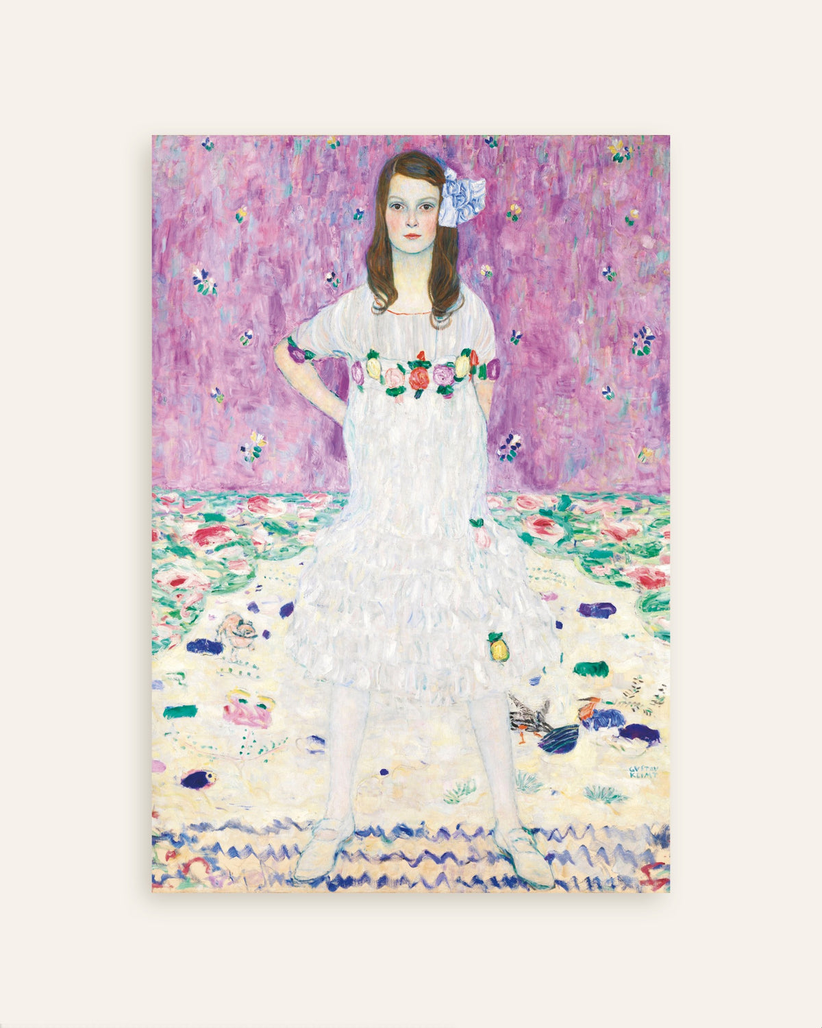 Poster Mäda Primavesi (1912–1913) von Gustav Klimt, Vorschaubild