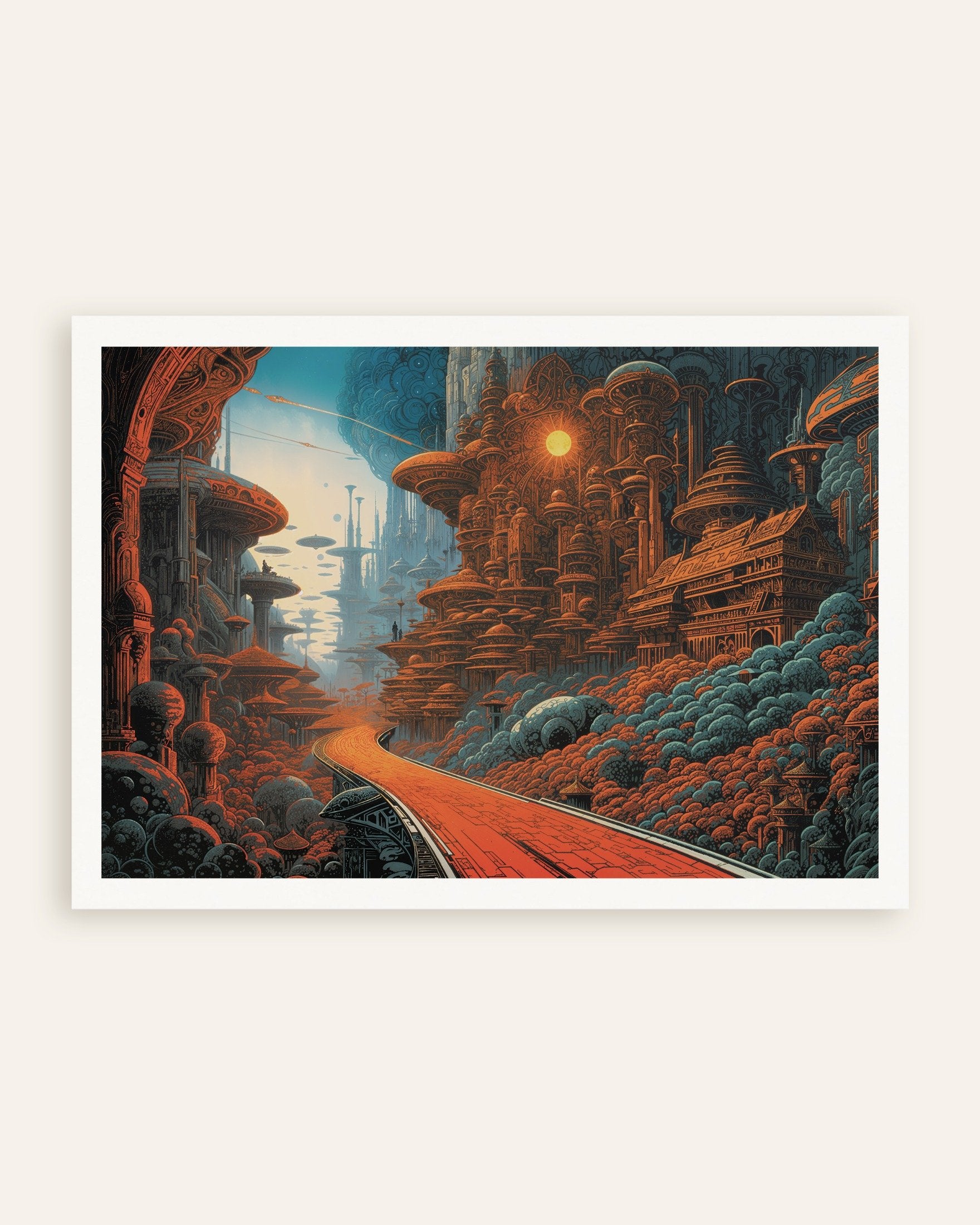 Poster of Métal hurlant (comic), Road - Poster, thumbnail