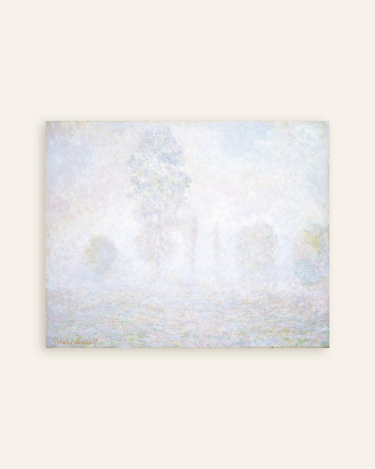 Affiche Brume matinale (1888) de Claude Monet, miniature