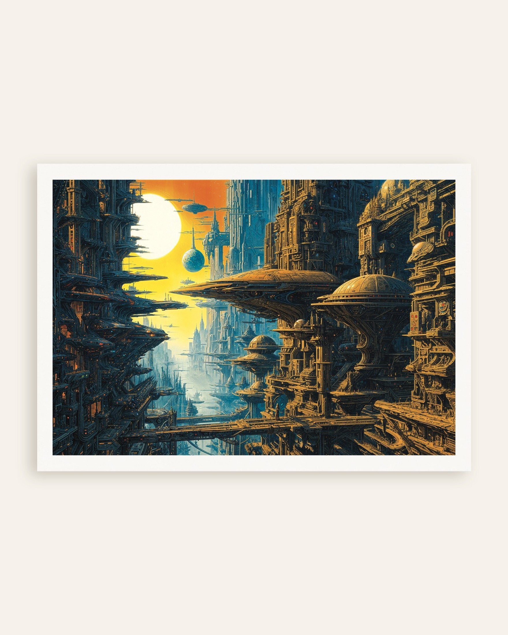 Poster of Other Worlds Than These - tribute to Métal Hurlant 03 - Poster, thumbnail
