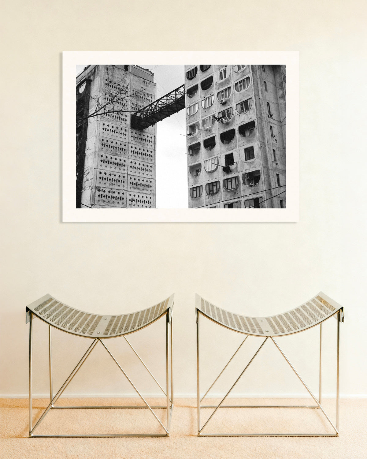 Poster «Passerella tra due torri»