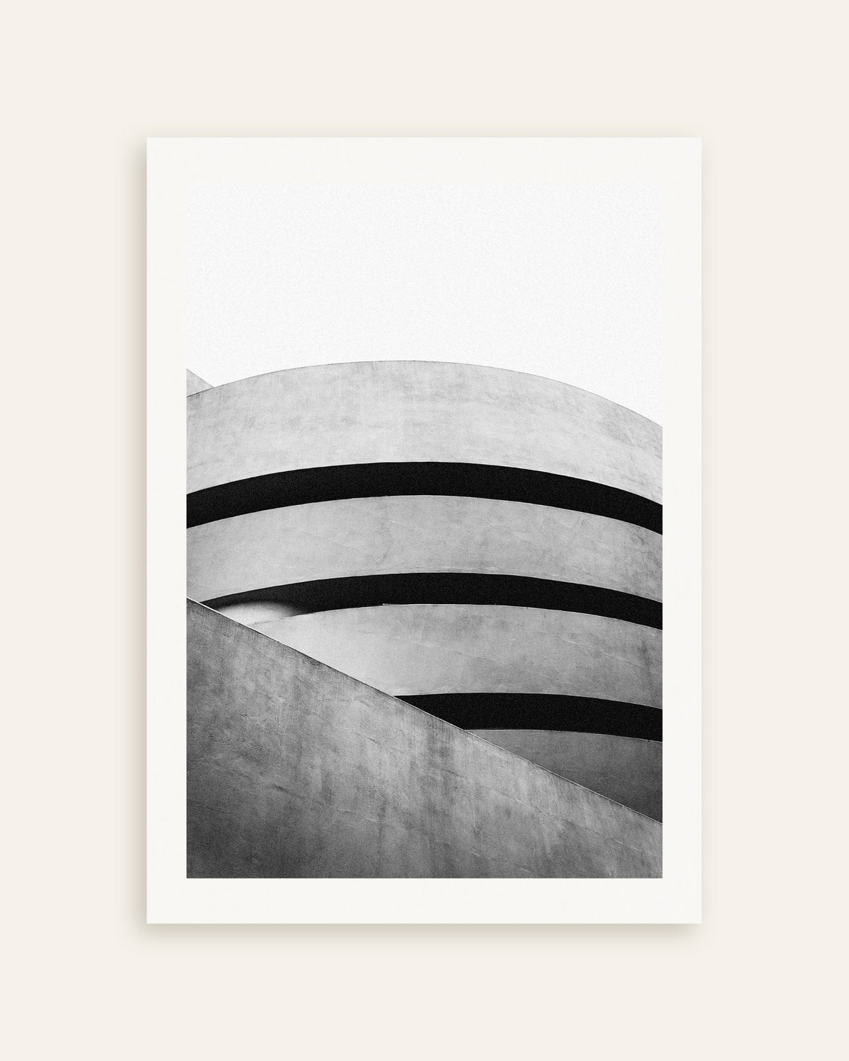 Poster „Spiralkurven eines Museums“, Miniaturansicht